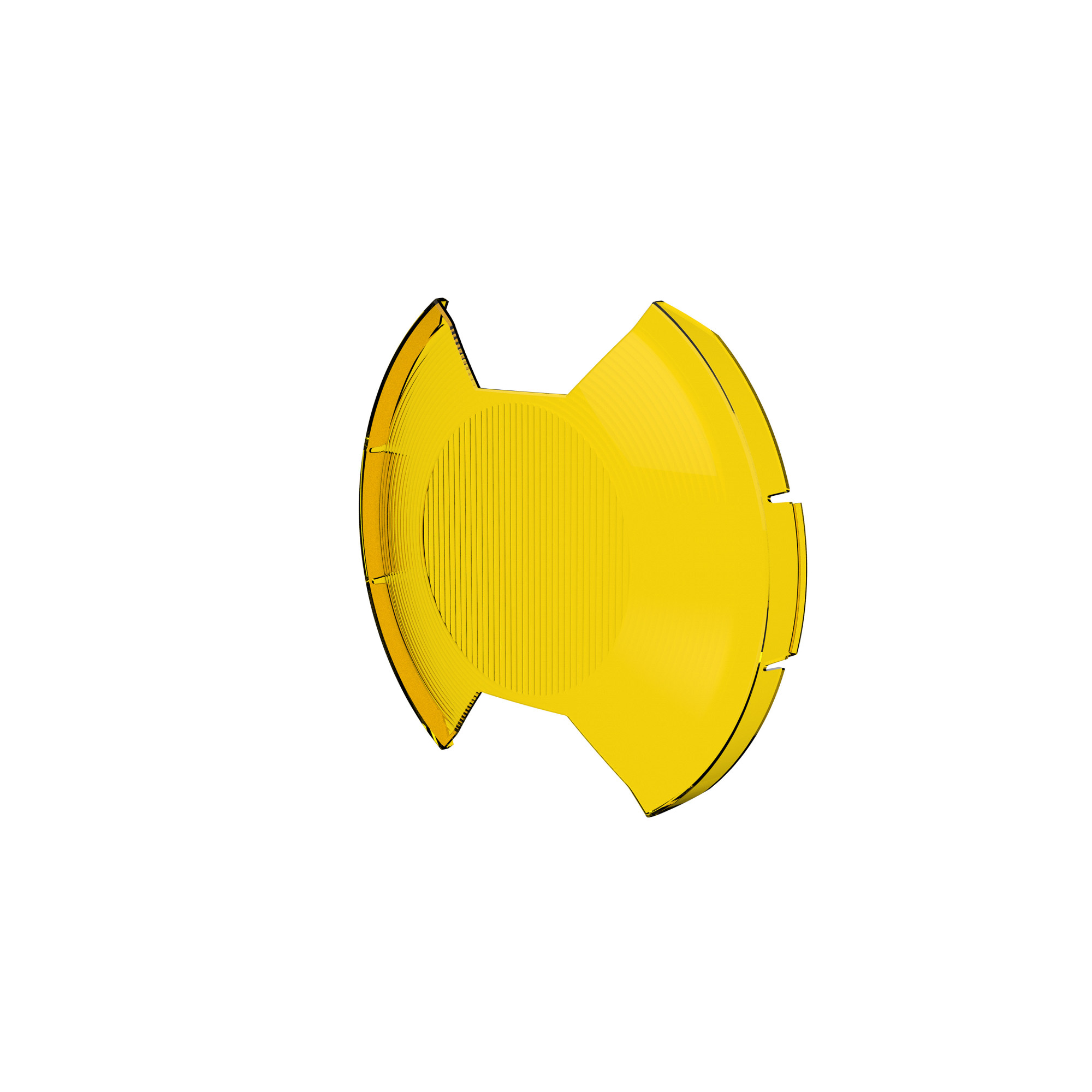 KC HiLiTES SlimLite 8" LED - Light Shield - SAE Driving - Selective Yellow 5210