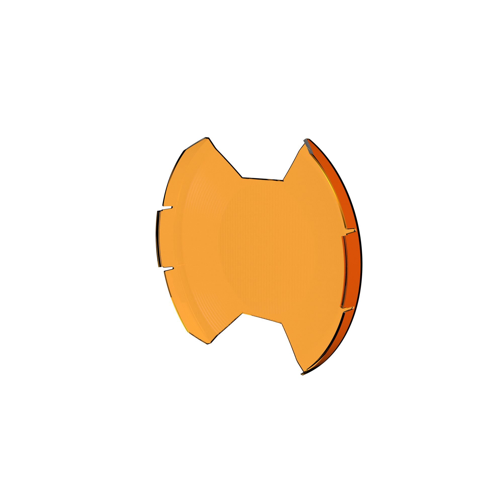 KC HiLiTES SlimLite 8" LED - Light Shield - Driving - Amber 5211