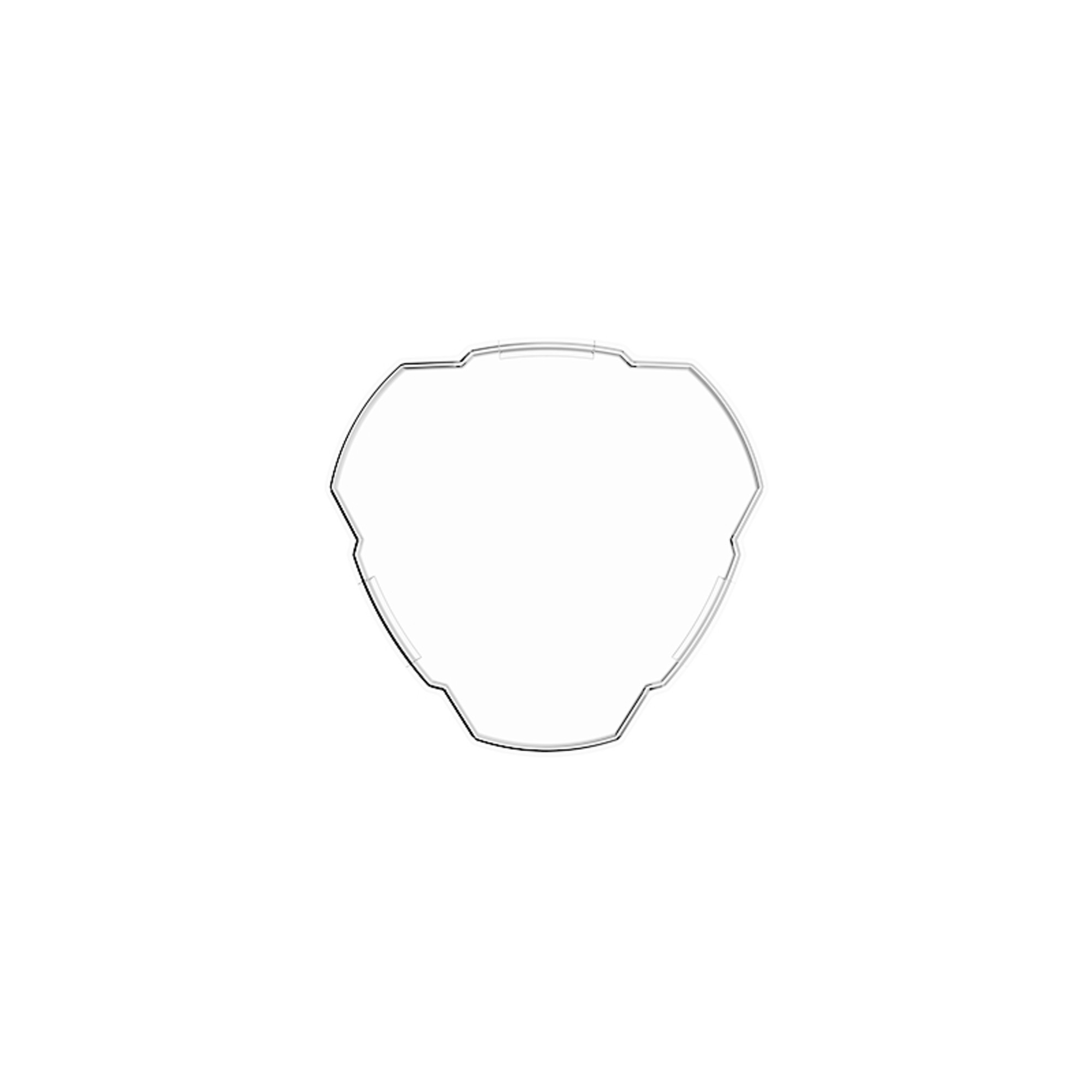 KC HiLiTES KC Shield FLEX ERA 3 Clear EA 5319