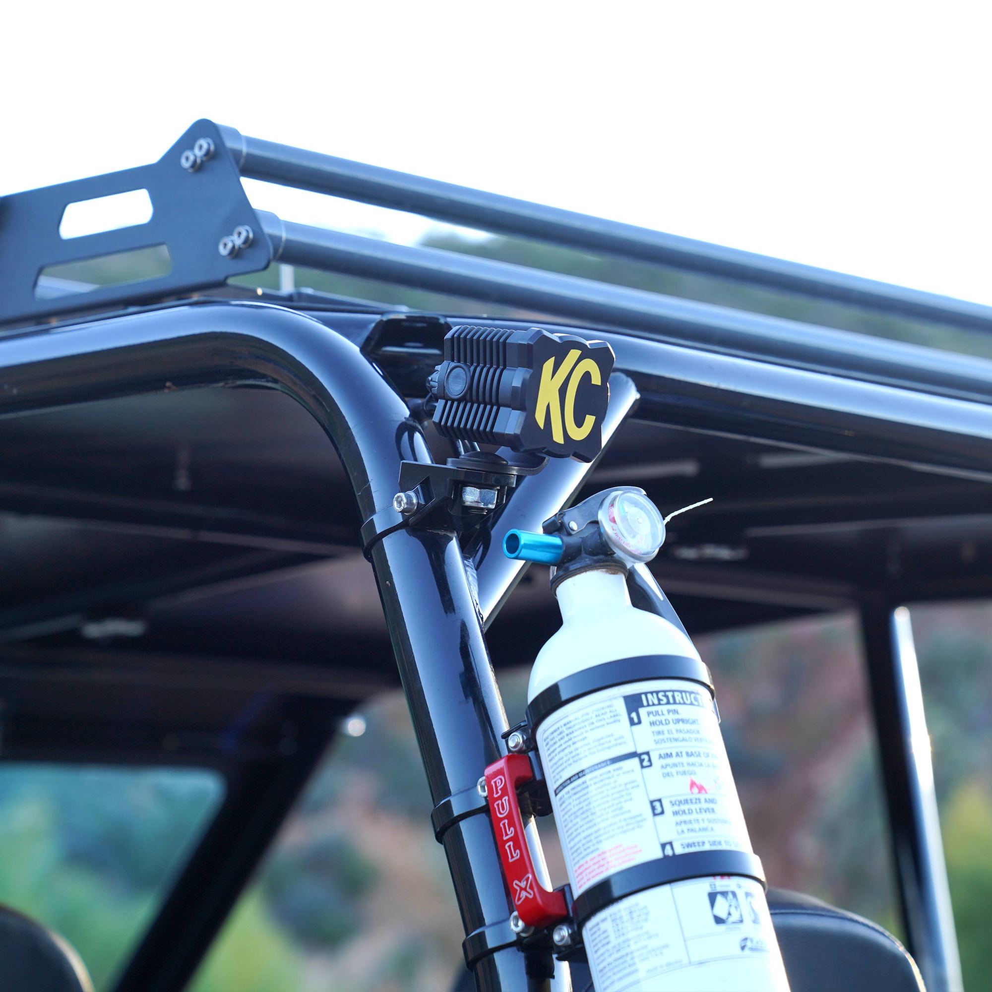 KC HiLiTES KC Cover FLEX ERA 1 Black EA 5328