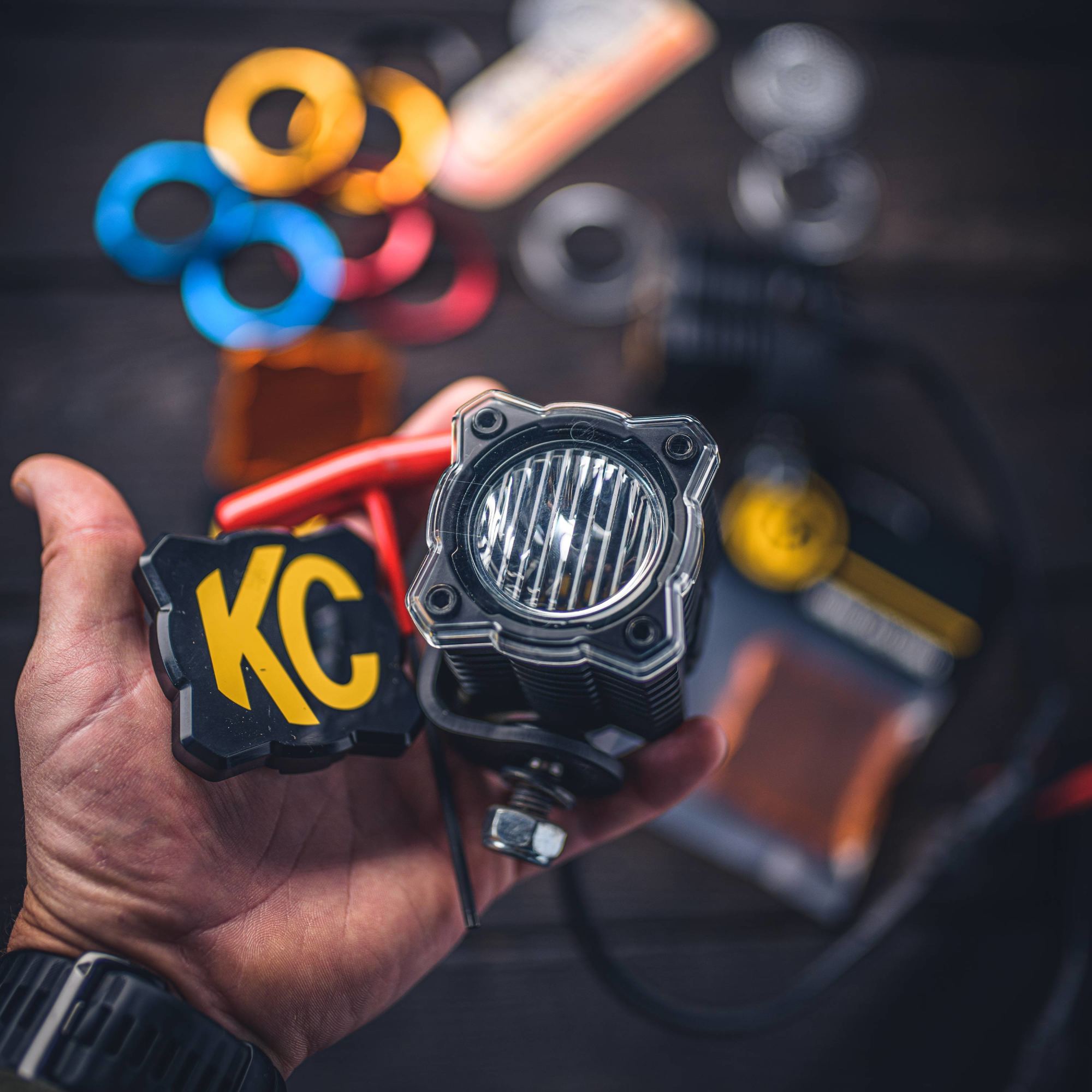 KC HiLiTES KC Shield FLEX ERA 1 Clear EA 5329