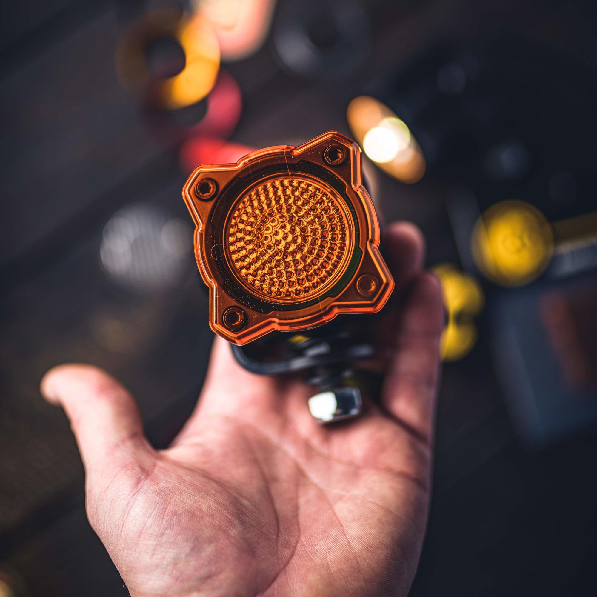 KC HiLiTES KC Shield FLEX ERA 1 Amber EA 5330