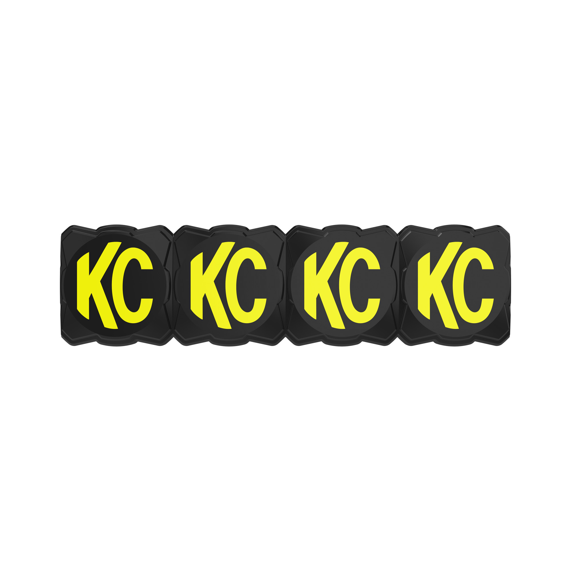 KC HiLiTES KC Cover FLEX ERA LED Light Bar 10in Black Yellow EA 5331