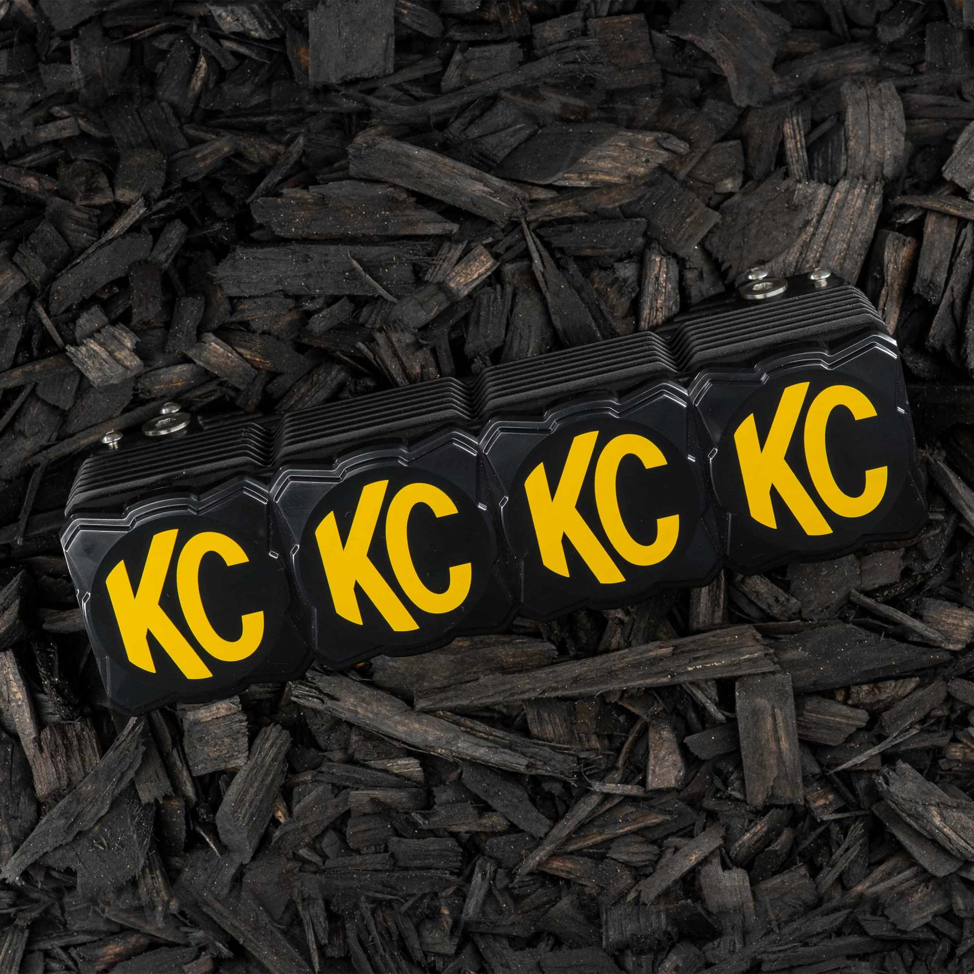 KC HiLiTES KC Cover FLEX ERA LED Light Bar 10in Black Yellow EA 5331