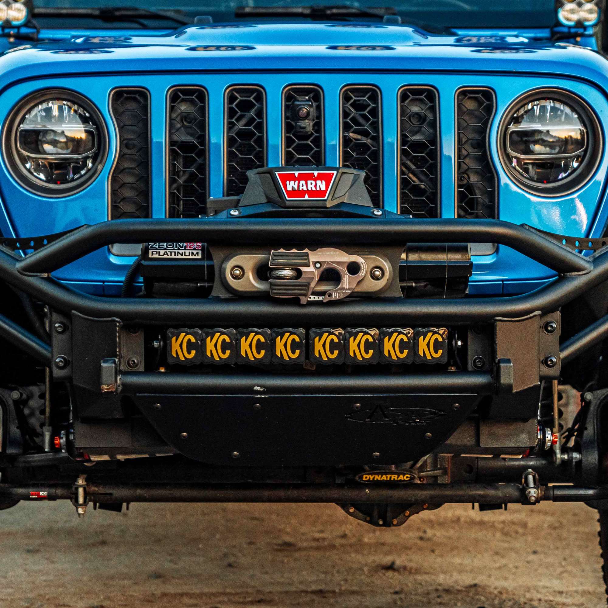 KC HiLiTES KC Cover FLEX ERA LED Light Bar 10in Black Yellow EA 5331