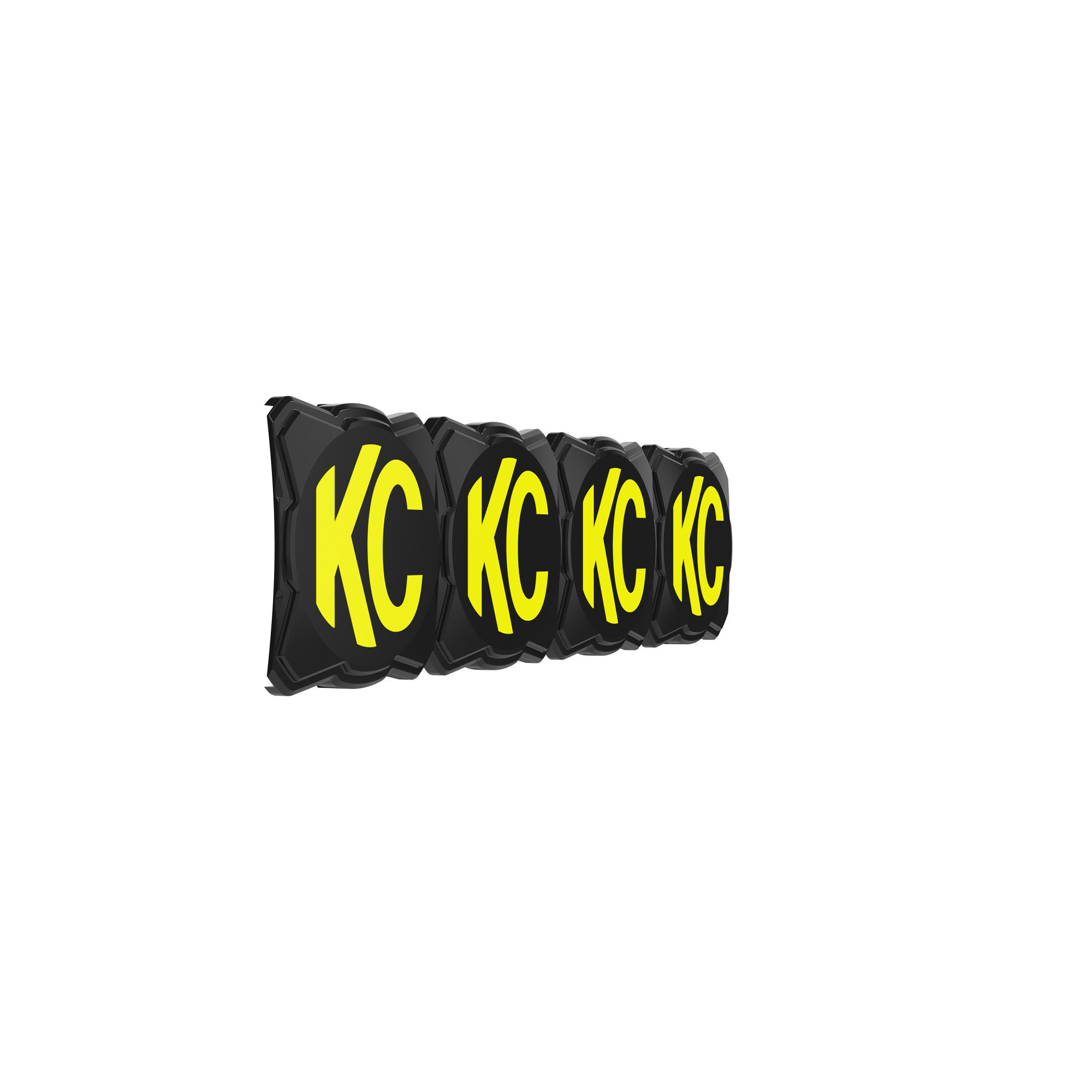 KC HiLiTES KC Cover FLEX ERA LED Light Bar 10in Black Yellow EA 5331