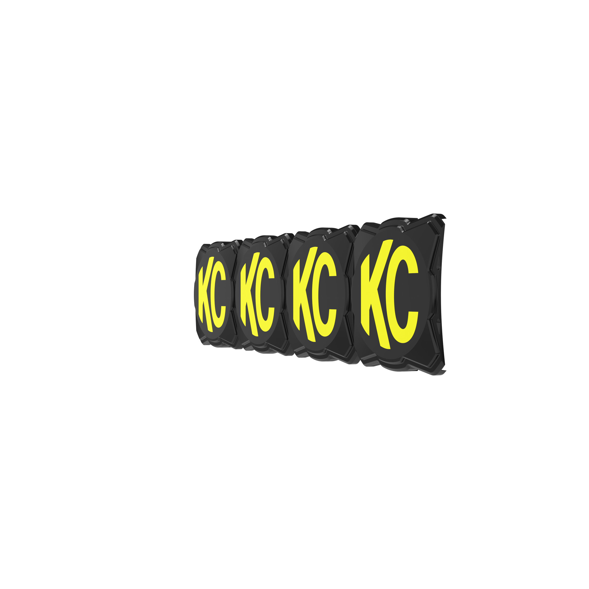 KC HiLiTES KC Cover FLEX ERA LED Light Bar 10in Black Yellow EA 5331