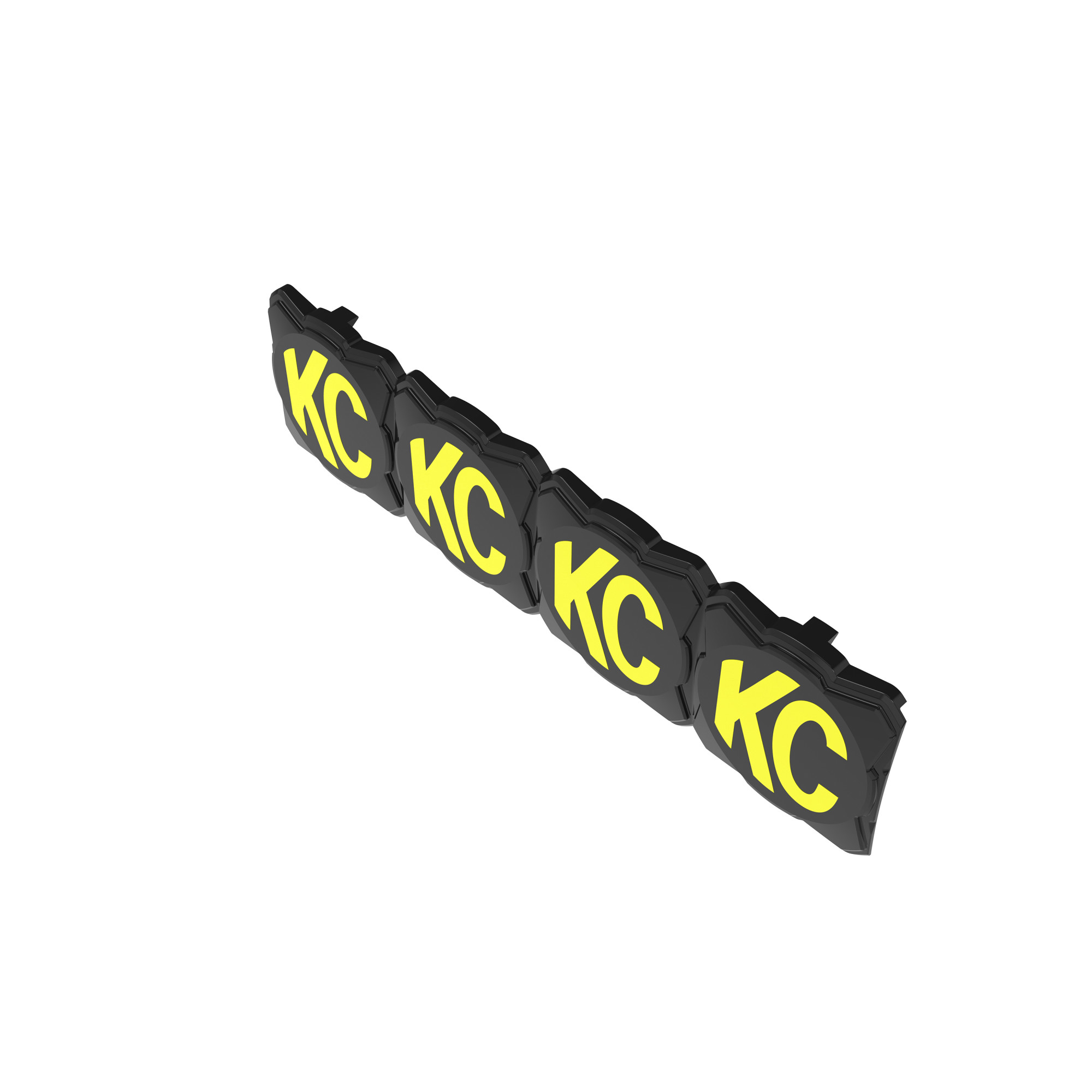 KC HiLiTES KC Cover FLEX ERA LED Light Bar 10in Black Yellow EA 5331