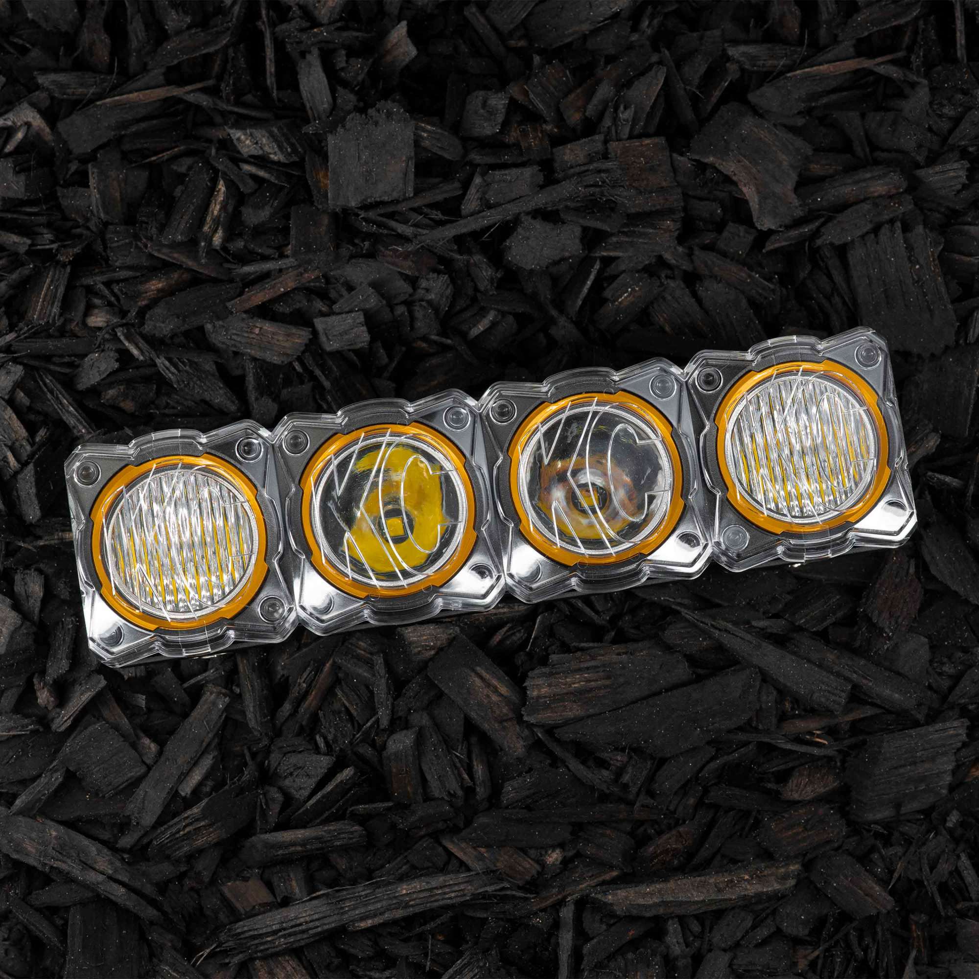 KC HiLiTES KC Shield FLEX ERA LED Bar 10in Clear EA 5332