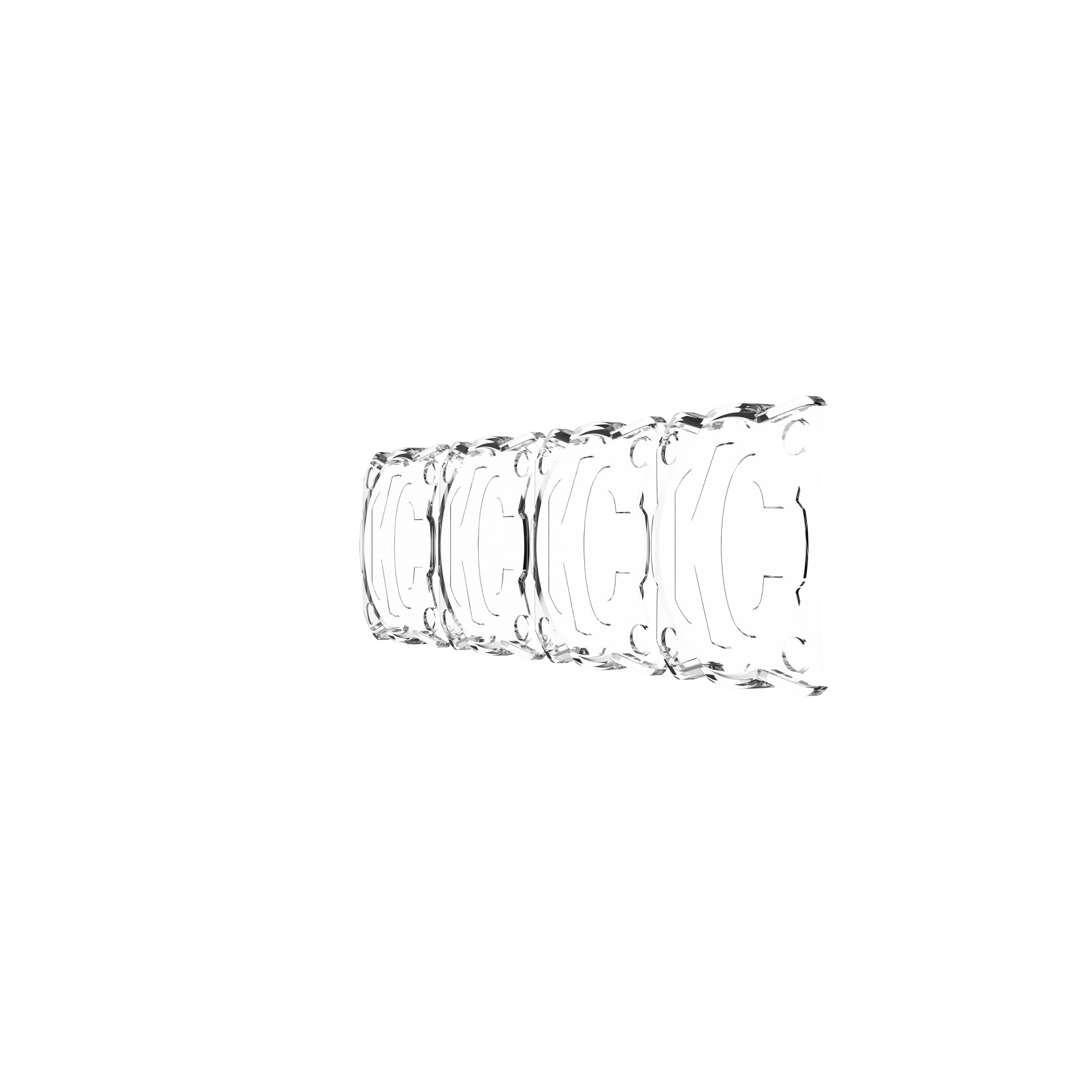 KC HiLiTES KC Shield FLEX ERA LED Bar 10in Clear EA 5332