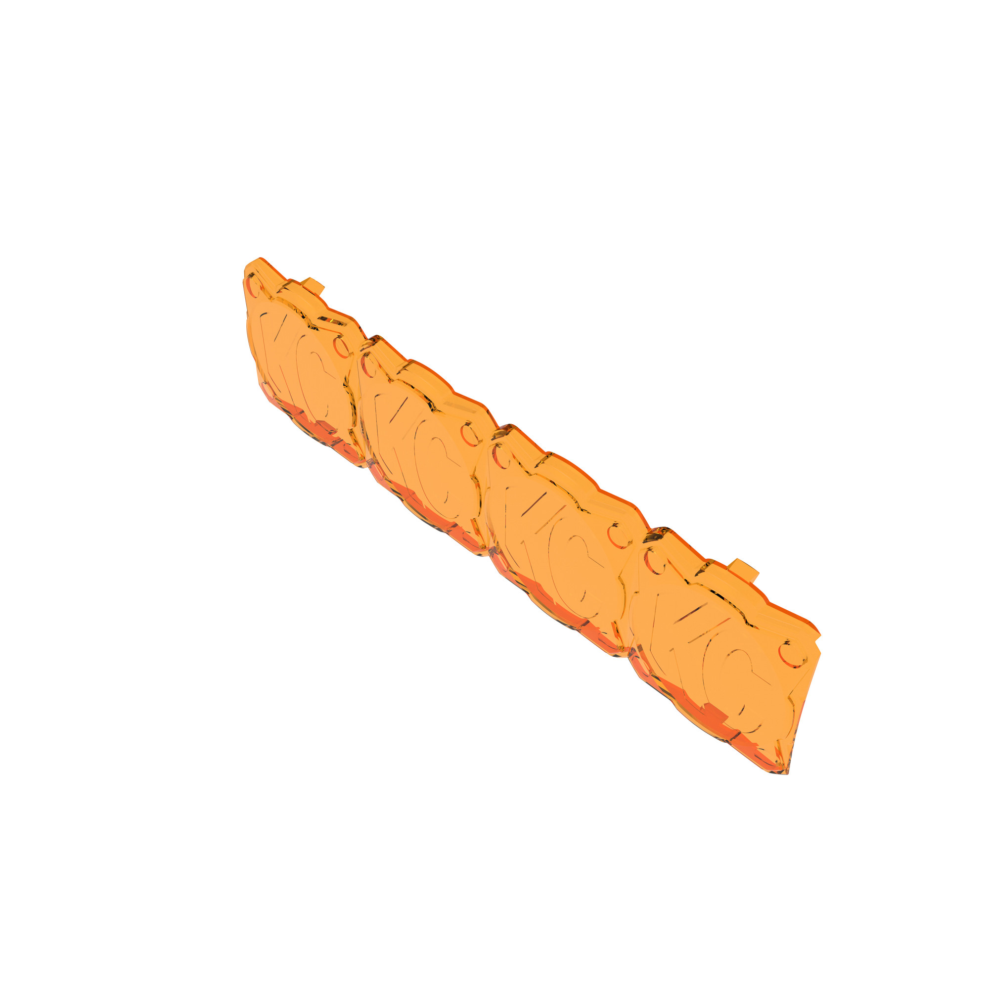 KC HiLiTES KC Shield FLEX ERA LED Bar 10in Amber EA 5333