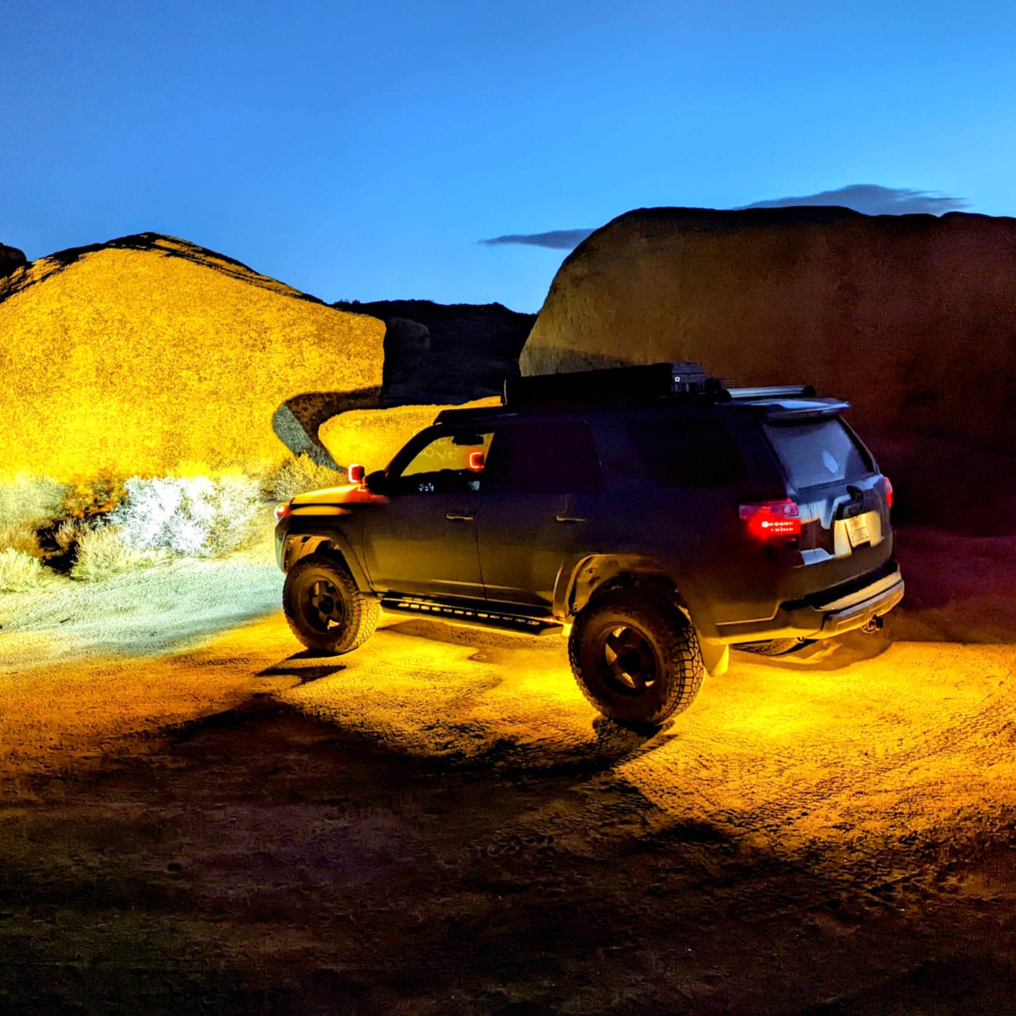 KC HiLiTES KC Two-Light Add-On Cyclone V2 Kit - Amber - 5.0 Meters Long 6336