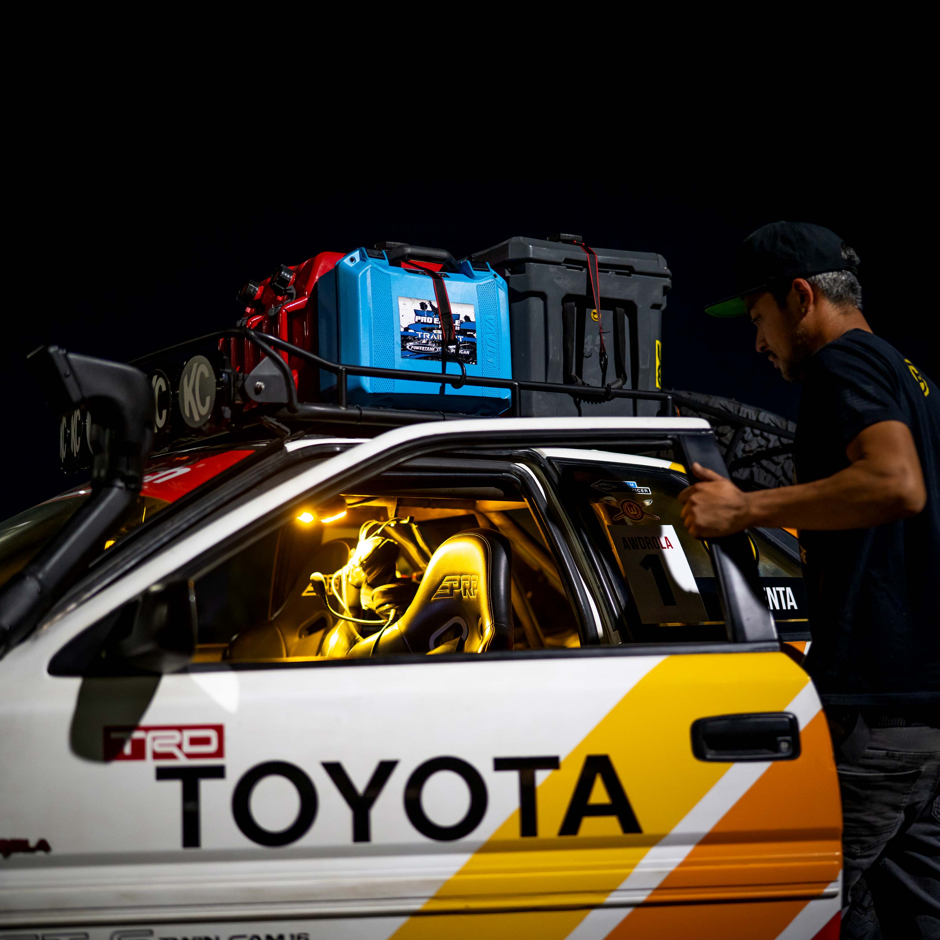 KC HiLiTES Dual Cyclone Dome Light Mount - For Roll Cages 6337