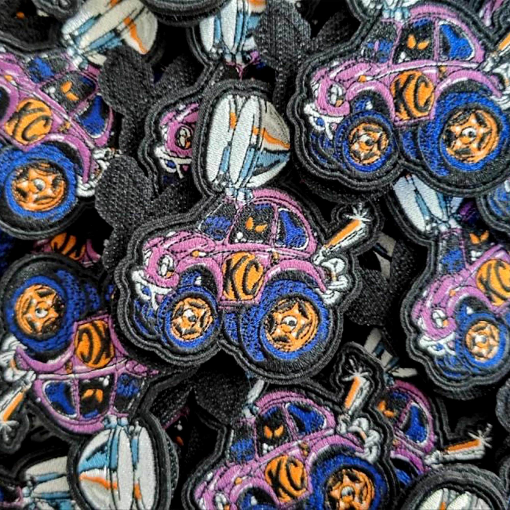 KC HiLiTES Baja Bug Retro KC Patch 7014