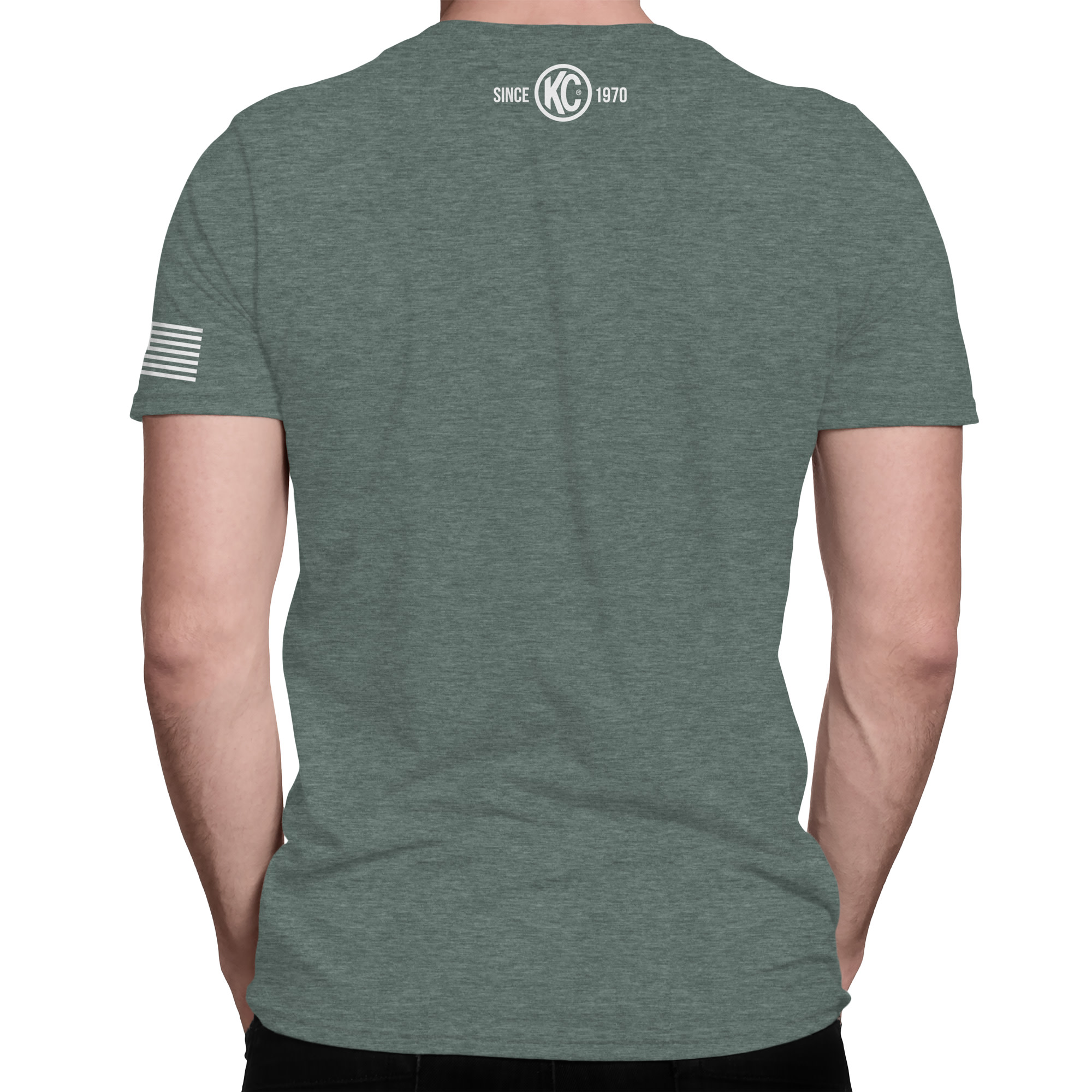 KC HiLiTES KC T-Shirt KC Eat Sleep Camp Repeat Graphic Pine Green 3X-Large 70588