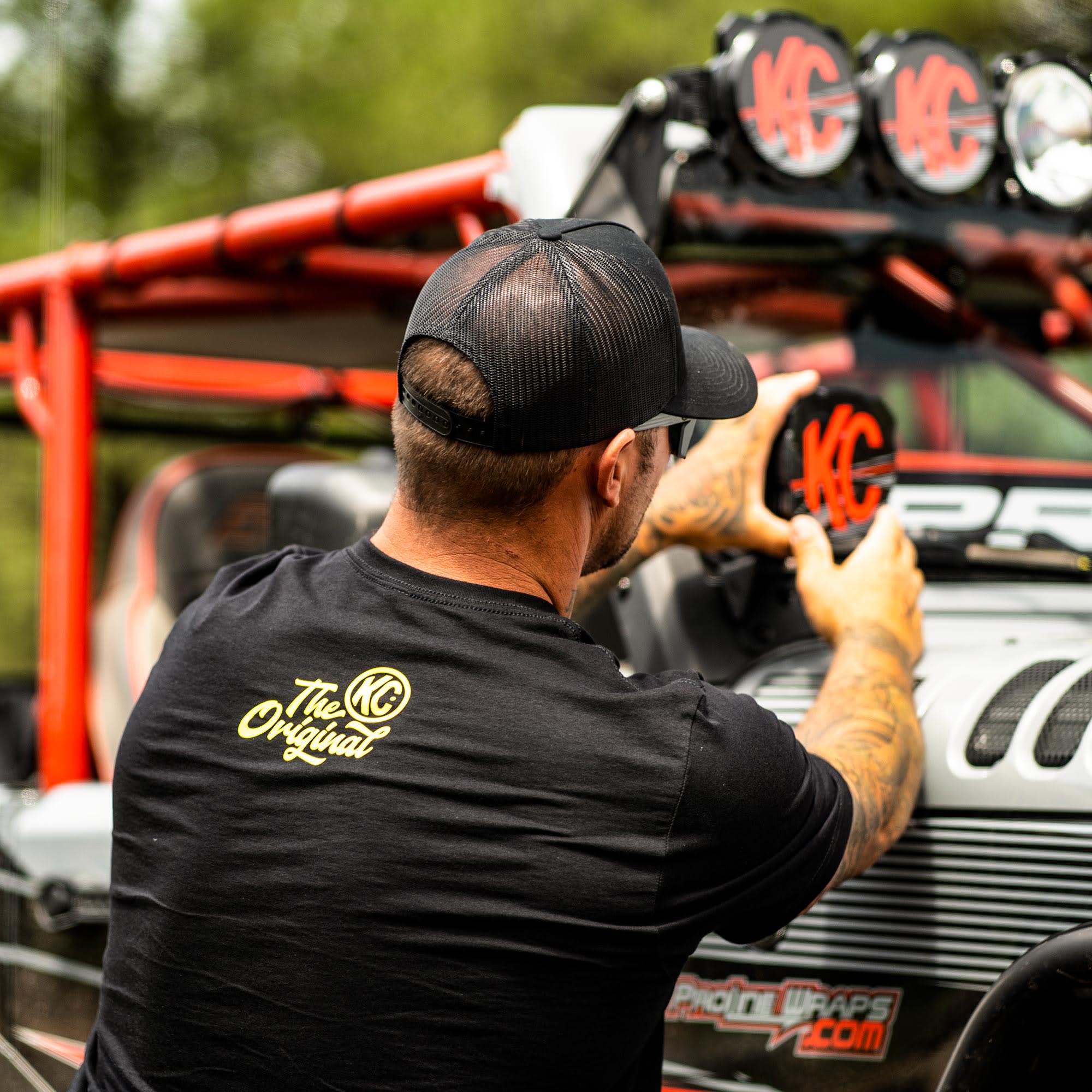 KC HiLiTES KC Lights Lockers Tee Shirt - Black - Small 70600