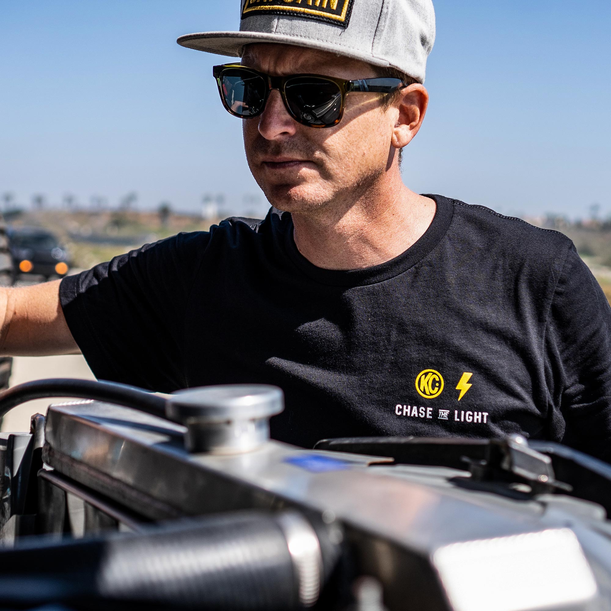 KC HiLiTES KC Fear No Trail Tee Shirt - Black - 3X-Large 70623