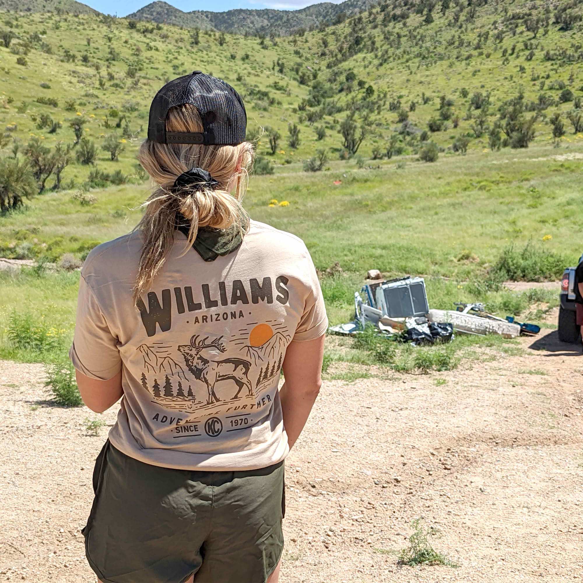 KC HiLiTES KC Homegrown Tee Shirt - Williams AZ - Large 70650