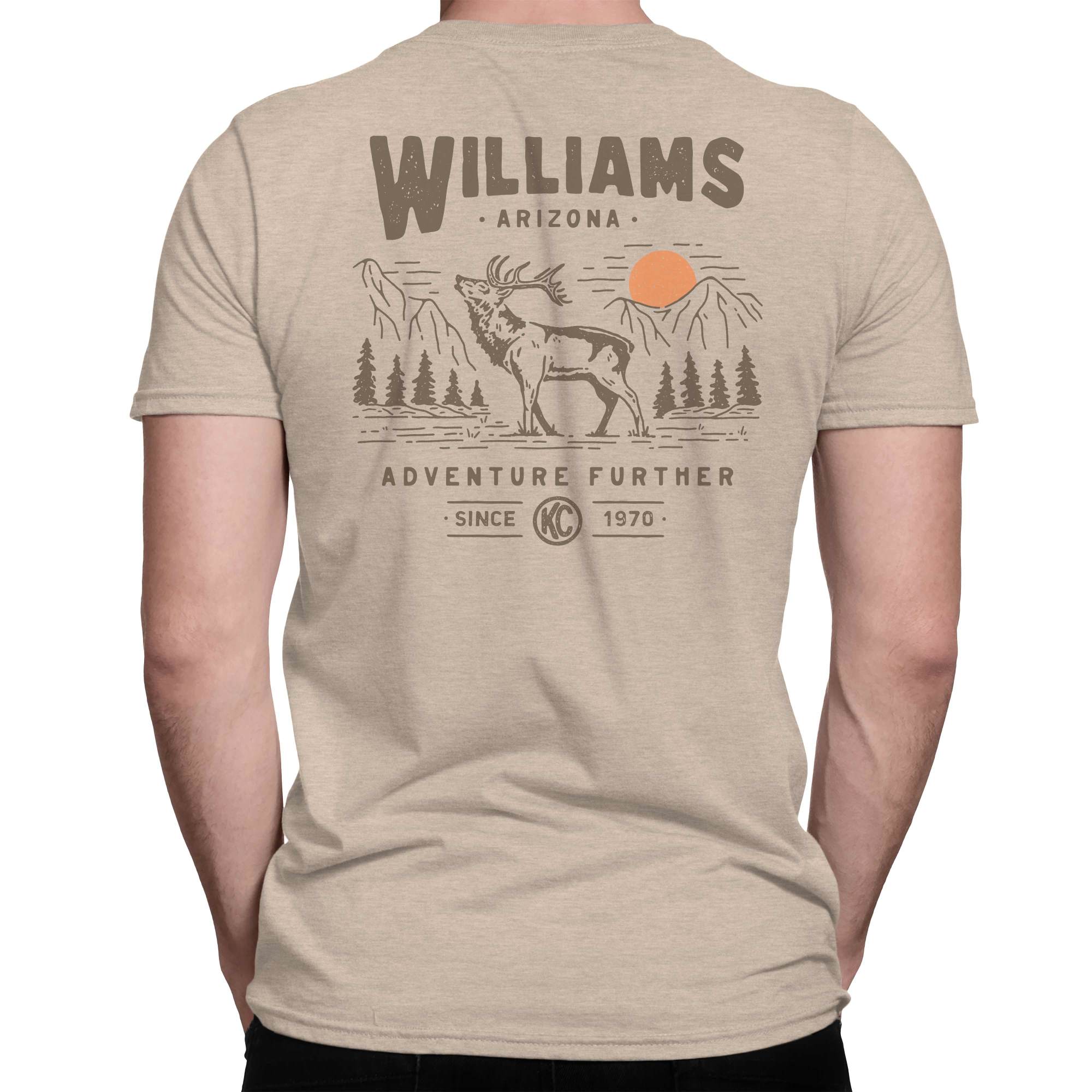 KC HiLiTES KC Homegrown Tee Shirt - Williams AZ - 2X-Large 70652