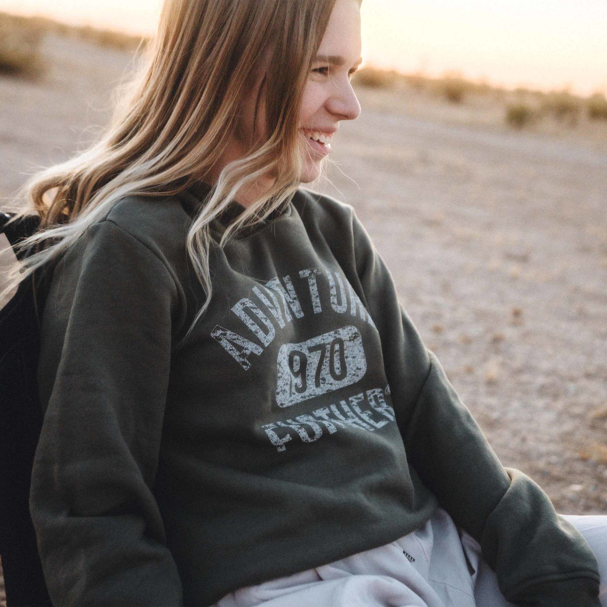 KC HiLiTES KC Women%27s Collegiate Adventurer Mid-Length Hoodie - Green - Small 70664