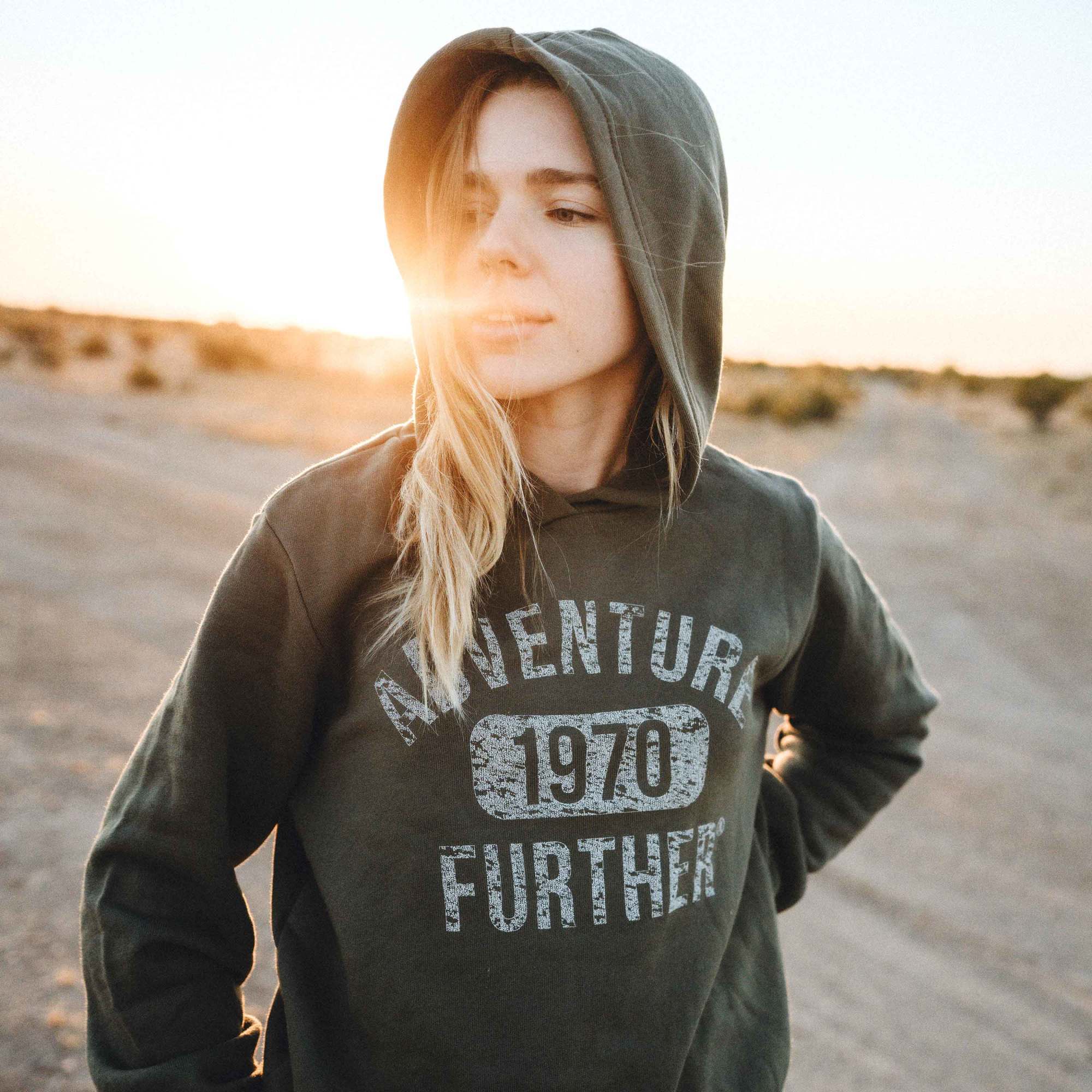 KC HiLiTES KC Women%27s Collegiate Adventurer Mid-Length Hoodie - Green - 2X-Large 70668