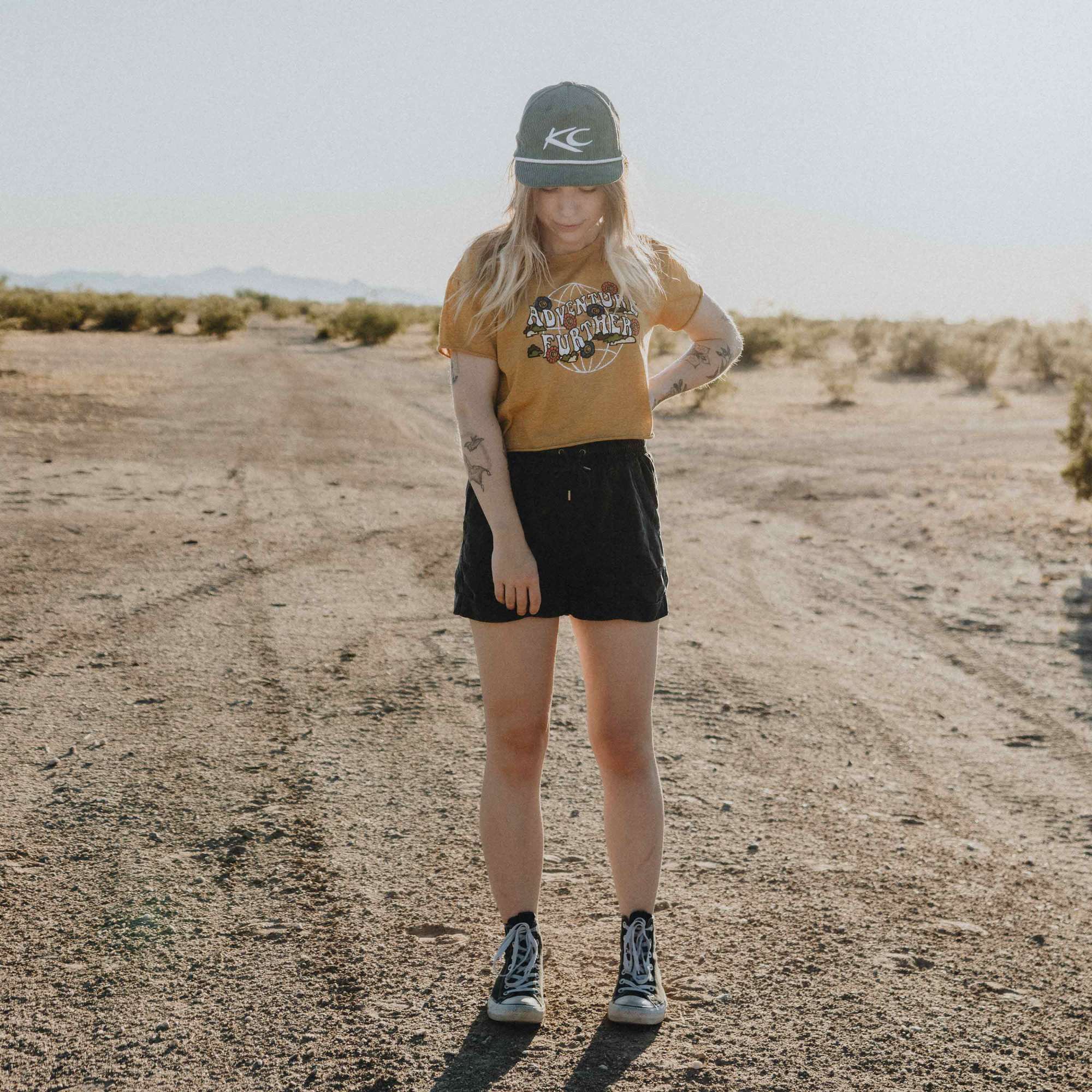 KC HiLiTES KC Women%27s Bloom Retro Crop Top - Gold - Medium 70670