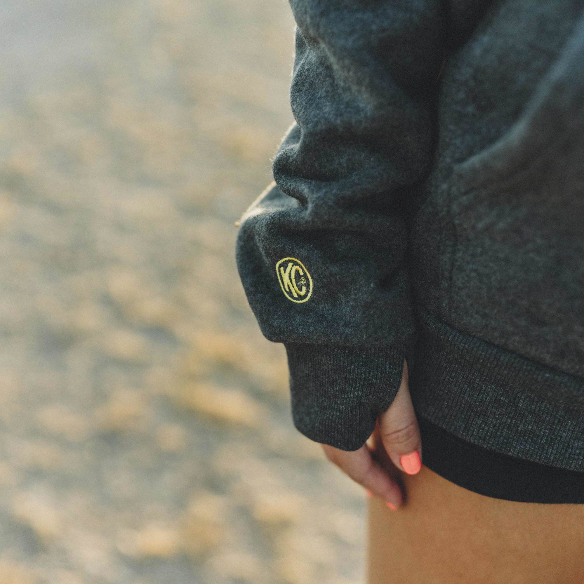 KC HiLiTES KC Defy Limits Hoodie - Charcoal - Small 70673