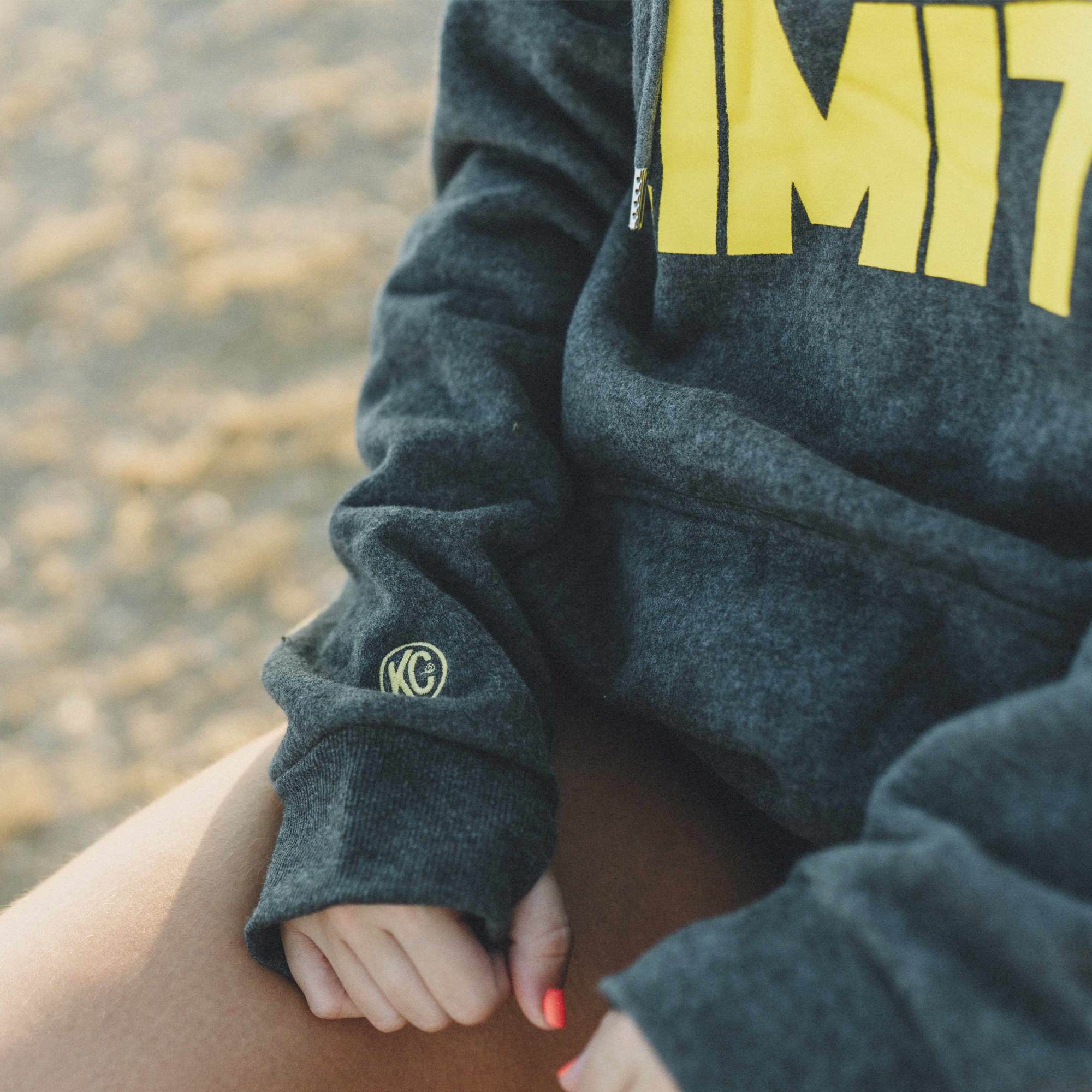 KC HiLiTES KC Defy Limits Hoodie - Charcoal - Small 70673