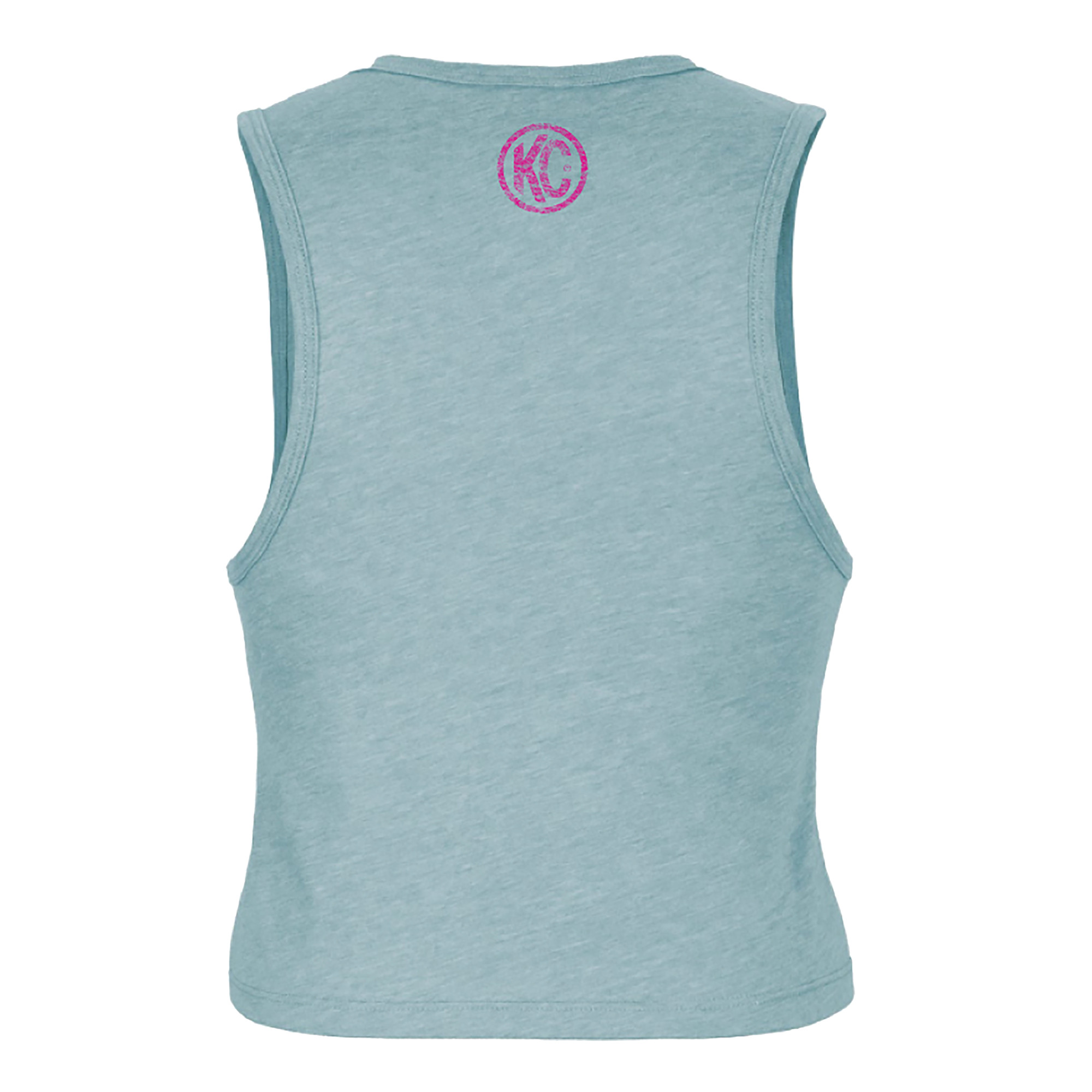 KC HiLiTES KC Women%27s Island Dreams Crop Tank - Stonewash Denim - Medium 70684