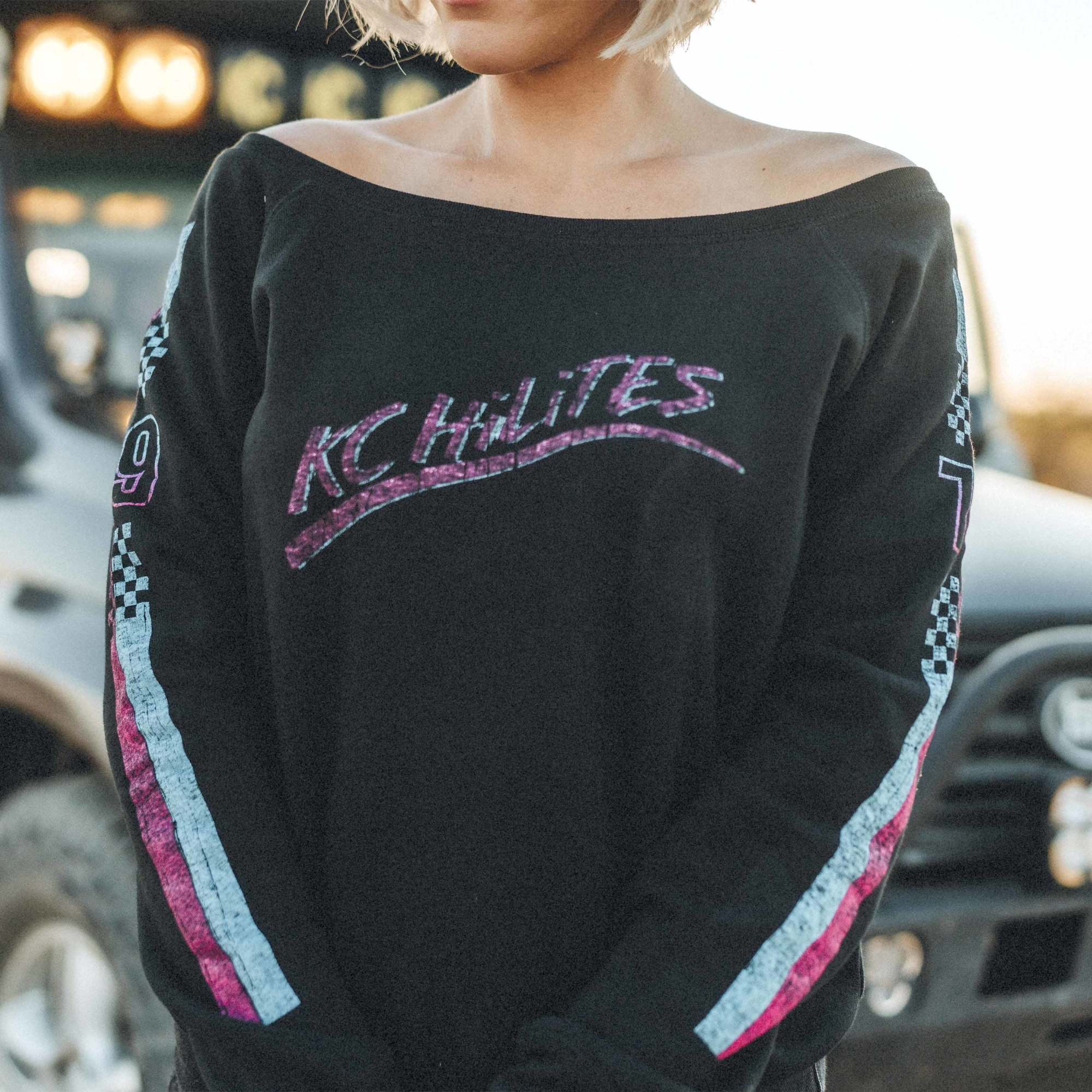 KC HiLiTES KC Women%27s Electric Night Long Sleeve - Black - X-Large 70691