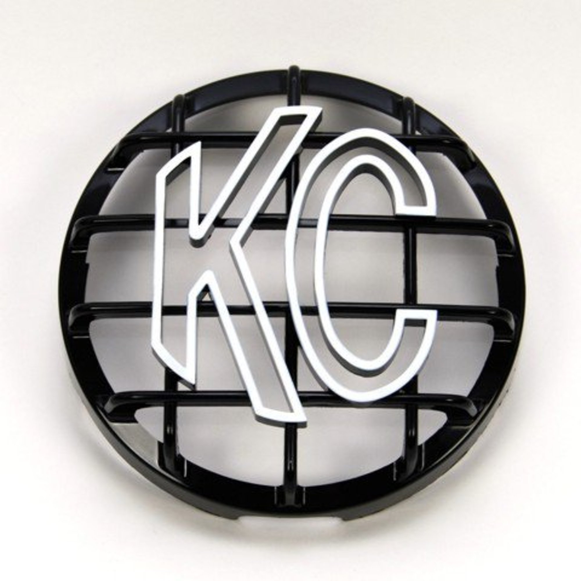 KC HiLiTES KC Stone Guard 6in ABS Plastic Black White EA 7210