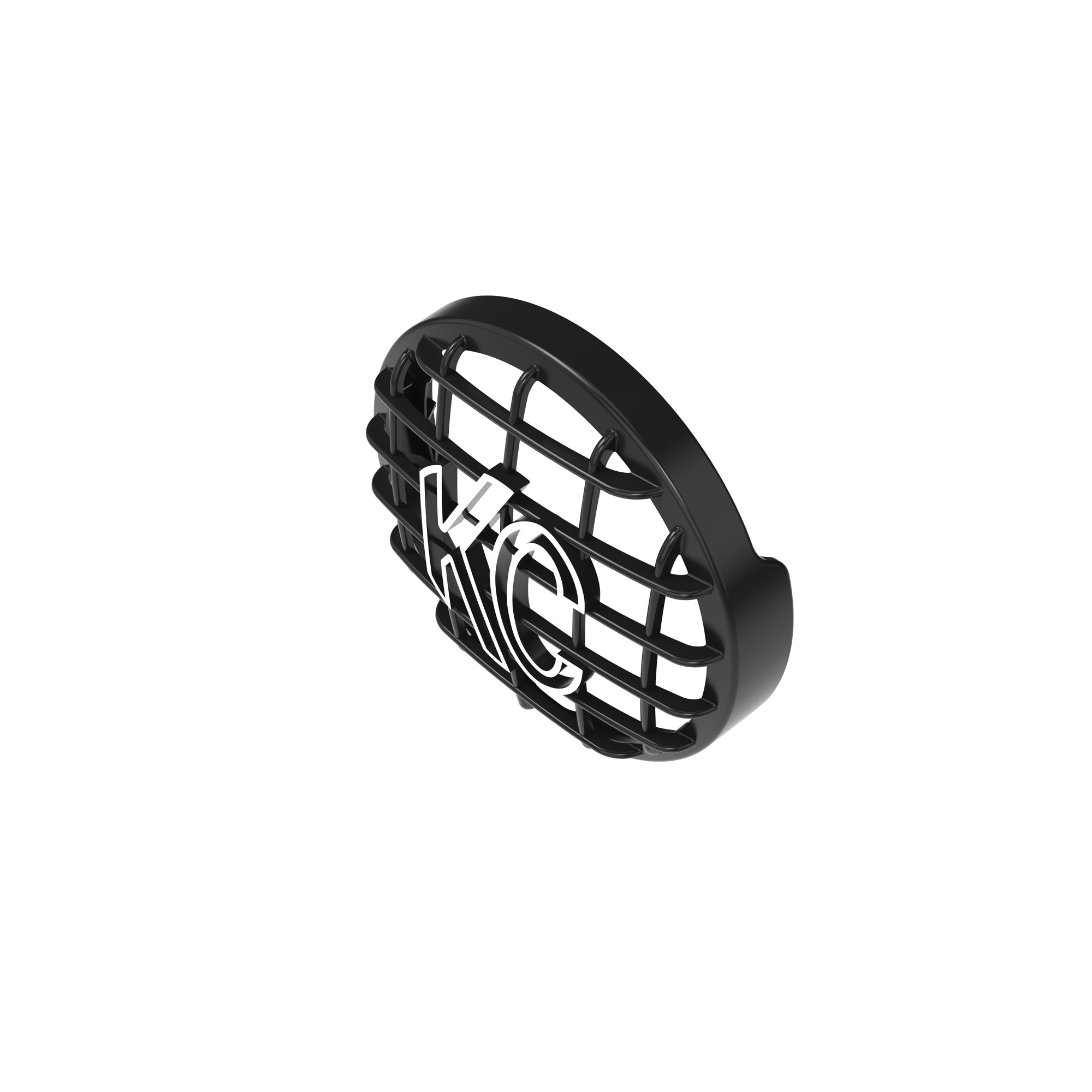 KC HiLiTES SlimLite 8" LED - Stone Guard - Black 7230