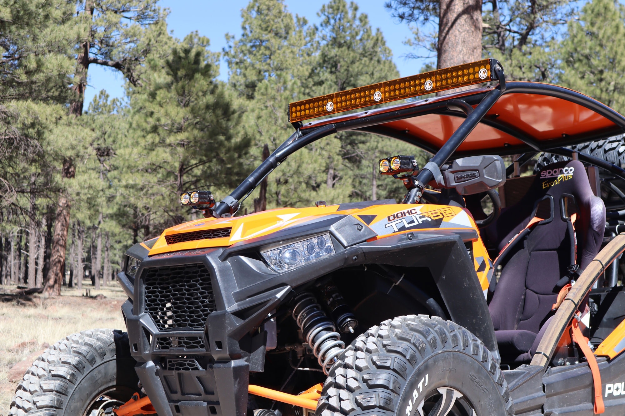 KC HiLiTES KC Bracket Mount Tube Clamp 1.50-2.0 Inch Round EA 7326