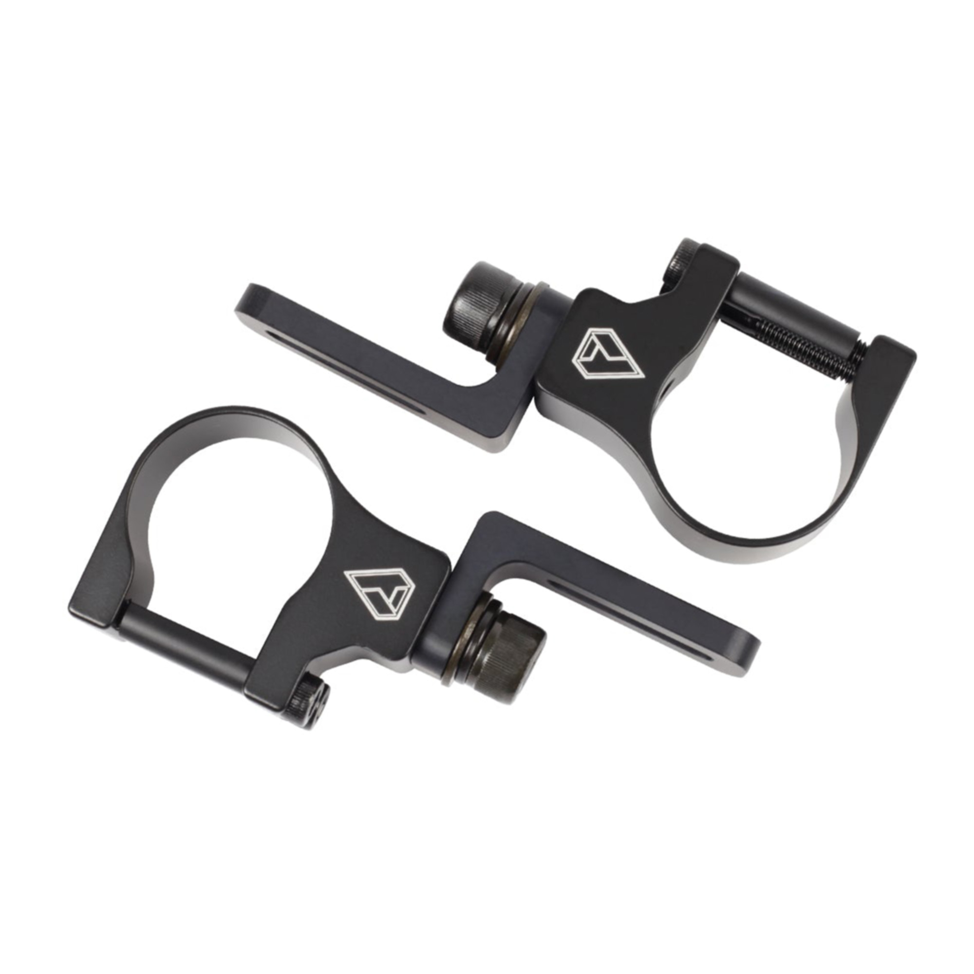 KC HiLiTES Bracket Set - Tube Clamp - UTV ATV - 1.875" 90 Deg - Pair 73314