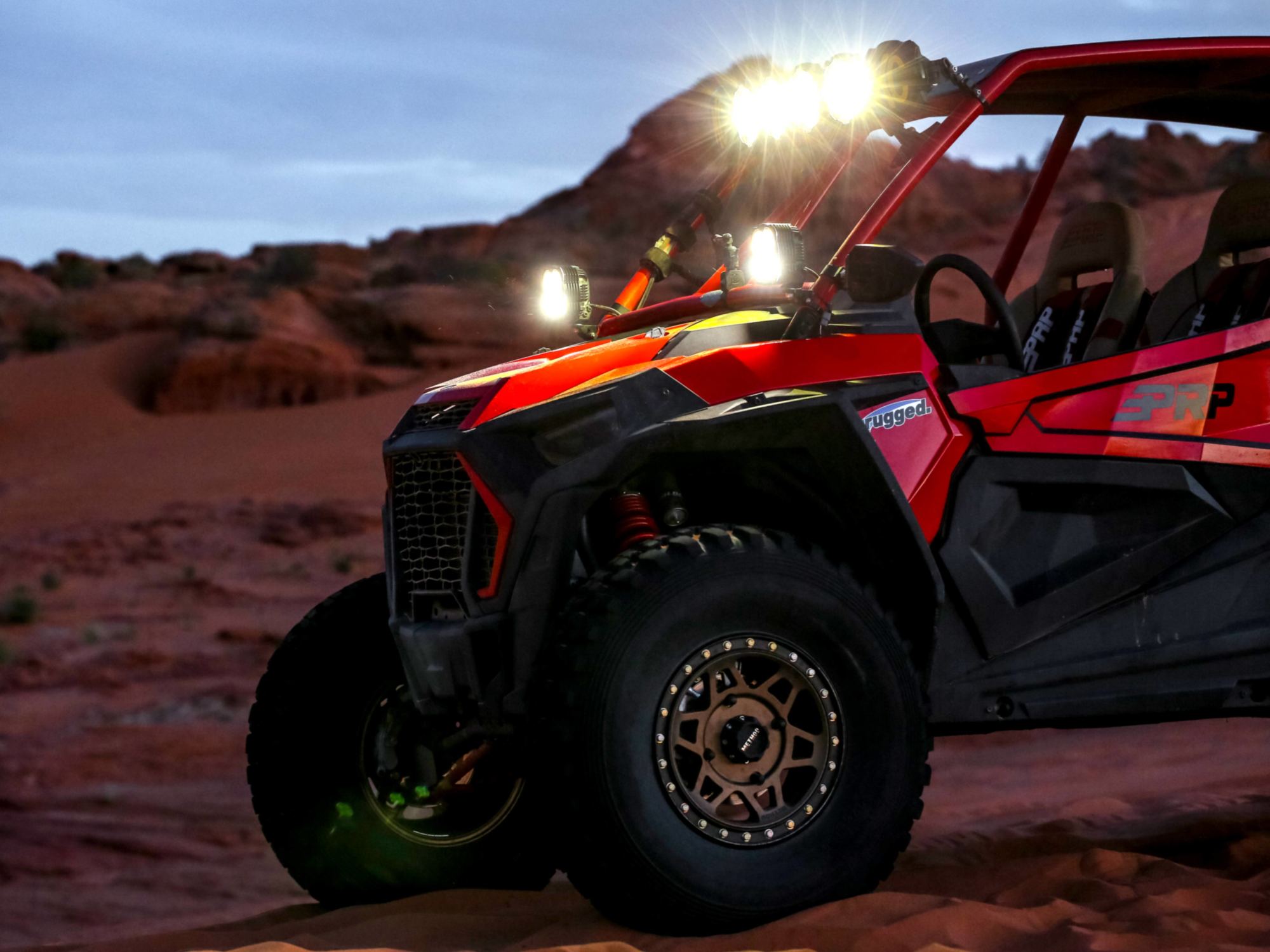 KC HiLiTES Bracket Set - Tube Clamp - UTV ATV - 1.75" 55 Deg - Pair 73311