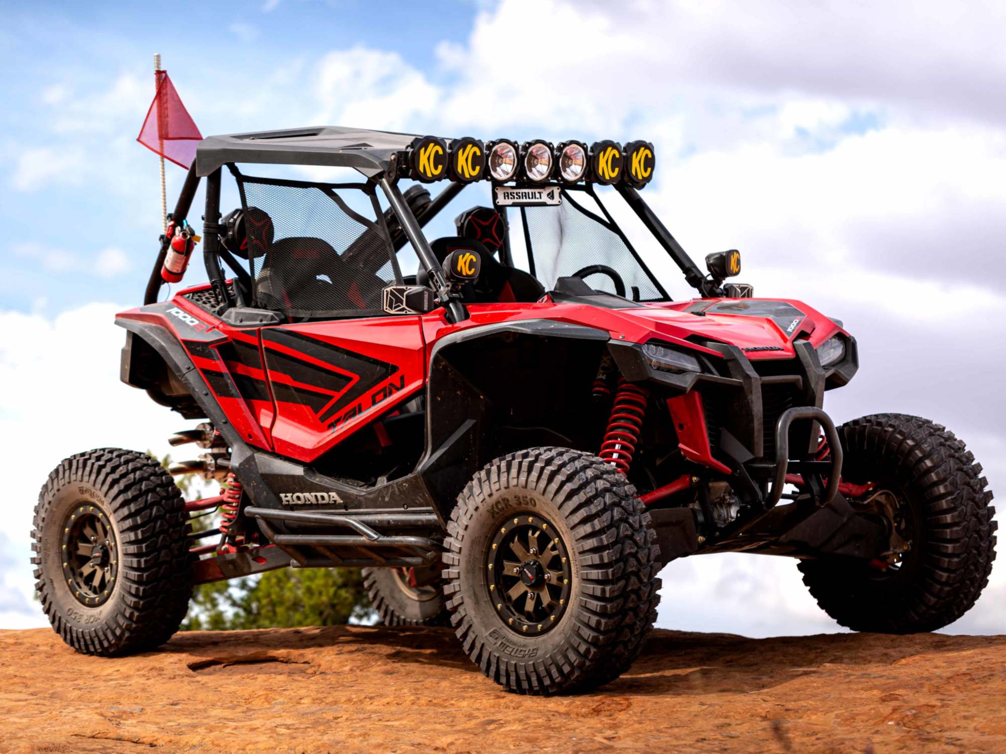 KC HiLiTES Bracket Set - Tube Clamp - UTV ATV - 1.875" 55 Deg - Pair 73313