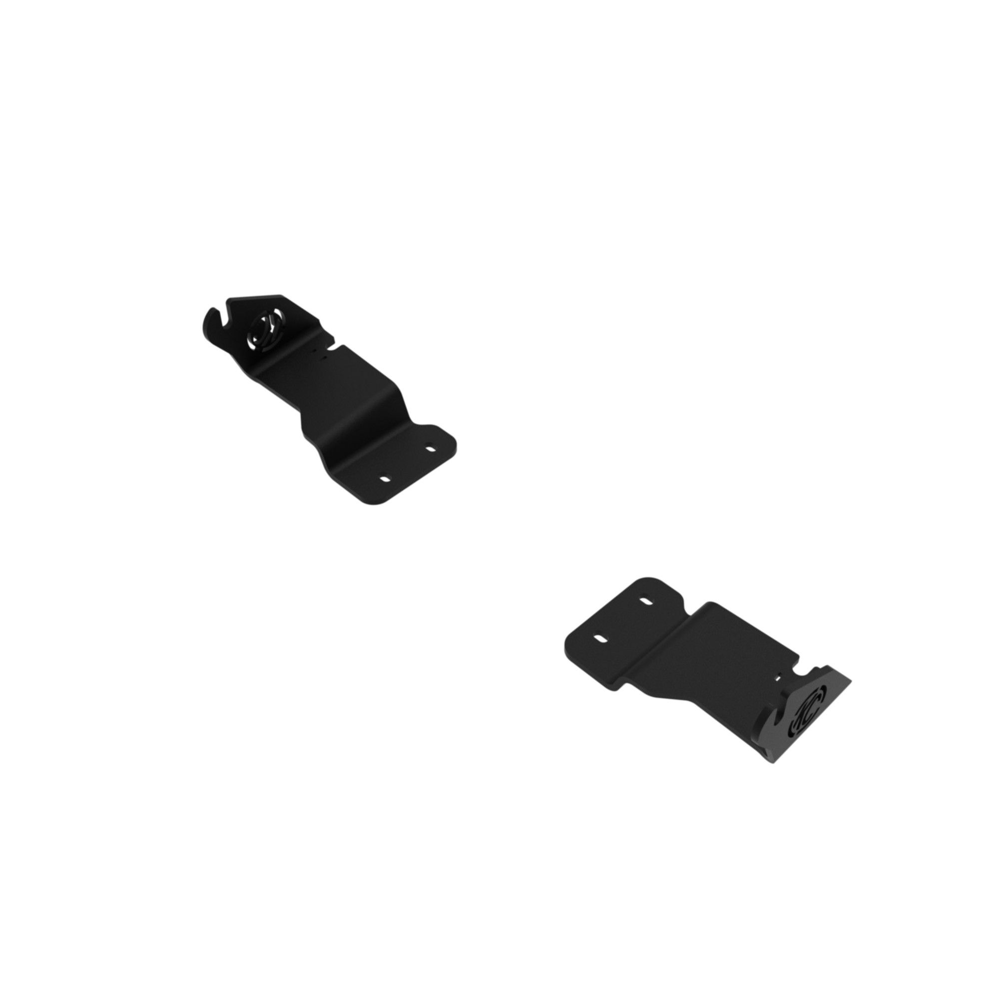 KC HiLiTES Overhead bracket set with a 100% bolt-on design - 2021+ Ford Bronco 7332