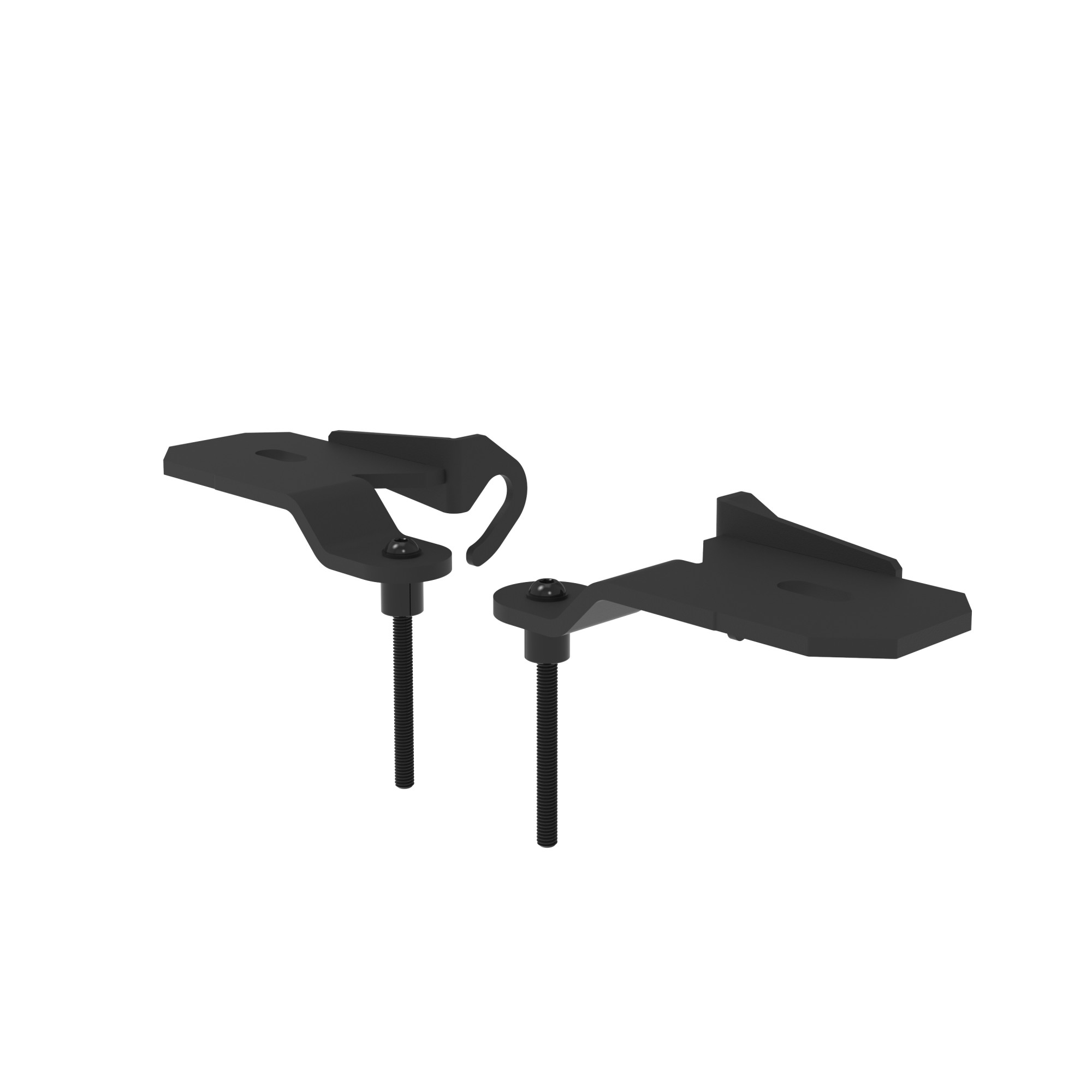 KC HiLiTES KC Bracket Mount Set Ditch - 2021+ Jeep Wrangler JL 2/4-Door Rubicon 392 7334