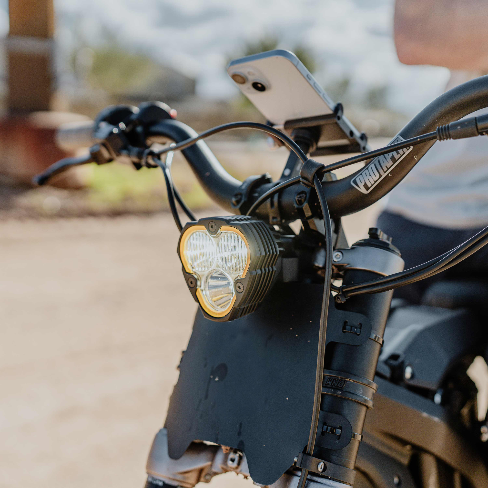 KC HiLiTES Sur-Ron Light Bee X Light Mount Kit for FLEX ERA 3 Single Light 7339