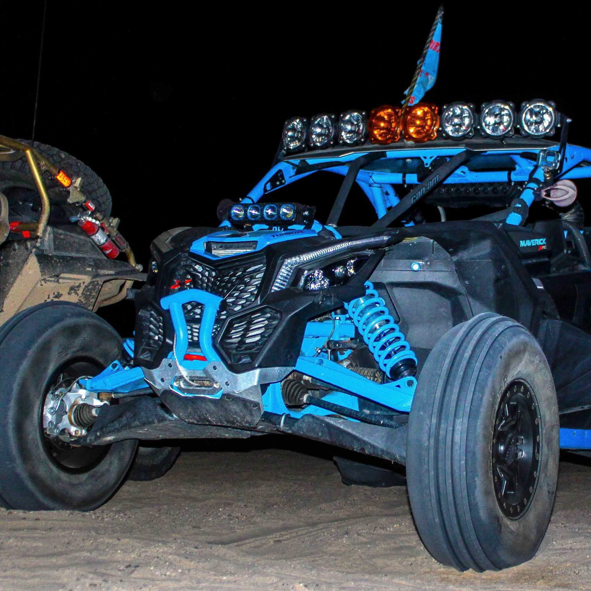 KC HiLiTES FLEX ERA 10" LED Light Bar Mount - Shock Tower - 2017-2024 Can-Am Maverick X3 73441