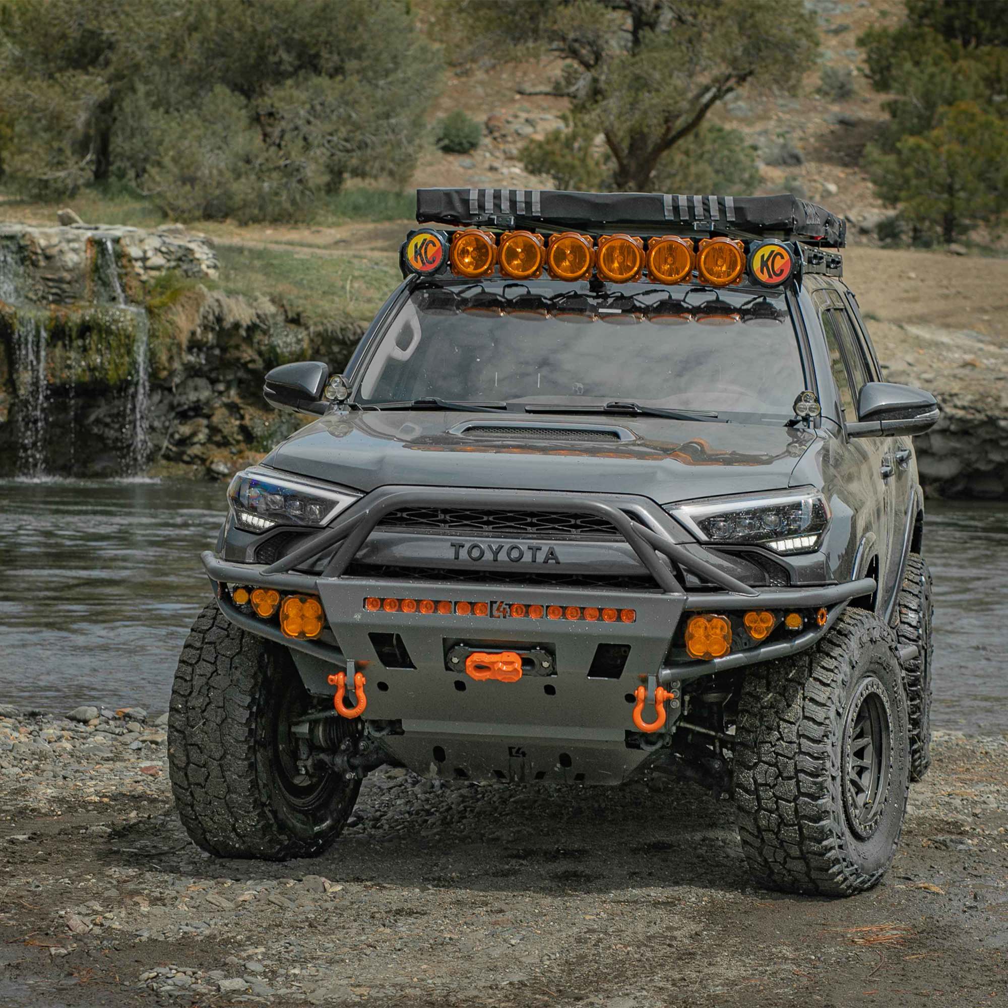 KC HiLiTES KC Bracket Mount Set Ditch - 2010-2024 Toyota 4Runner 73500