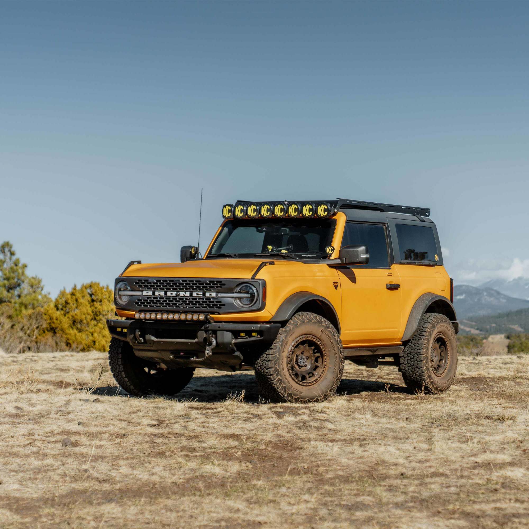 KC HiLiTES FLEX ERA 30" LED Light Bar Mount - Front Bumper - GEN6 2021+ Ford Bronco 7352