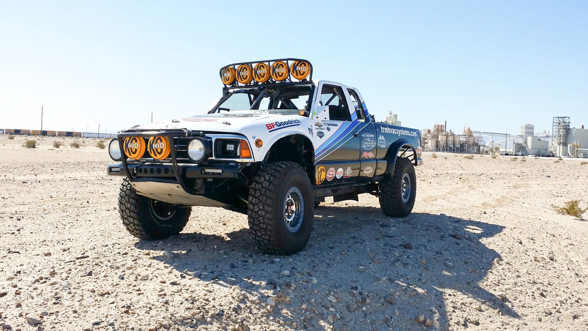 KC HiLiTES KC CARBON POD HID 7in Spot 2-Light System Universal 96422