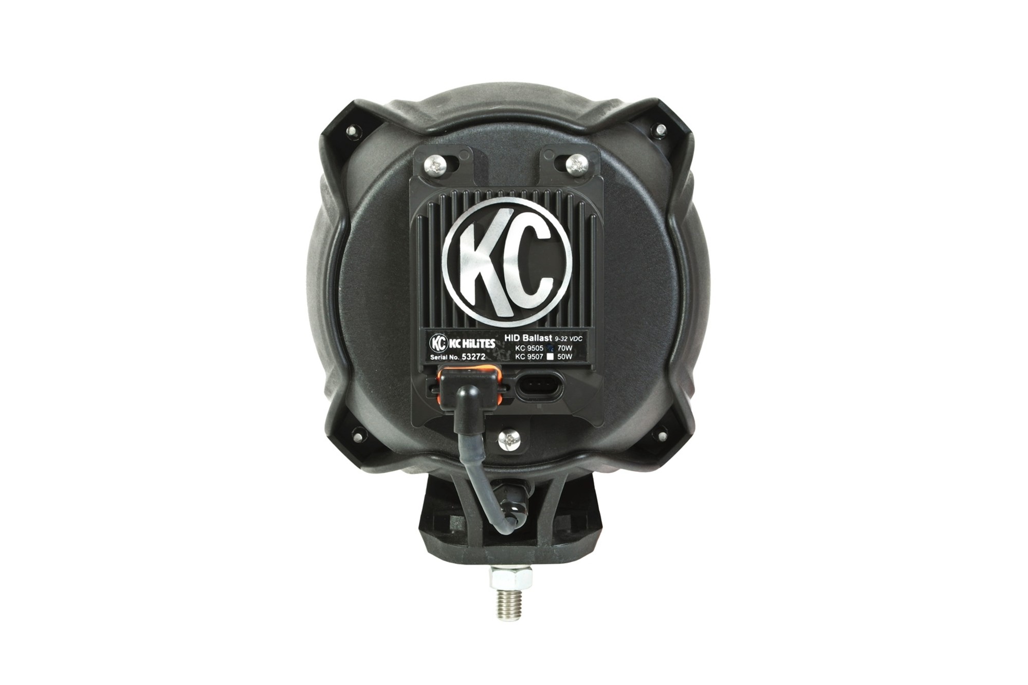 KC HiLiTES KC CARBON POD HID 7in Spread 2-Light System Universal 96423