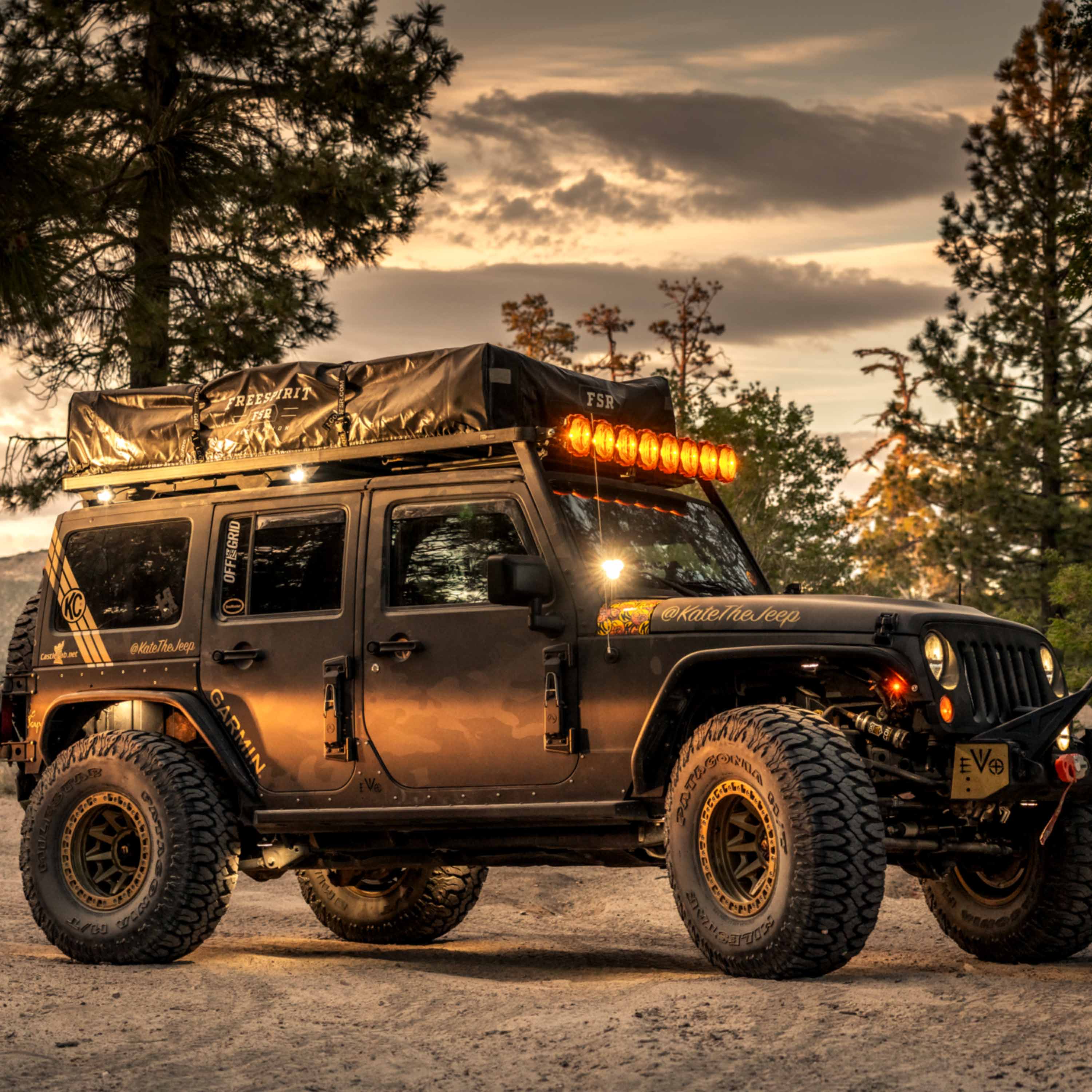 KC HiLiTES KC FLEX ERA 3 LED 3.5in Combo 2-Light System 2007-2018 Jeep Wrangler JK 97127