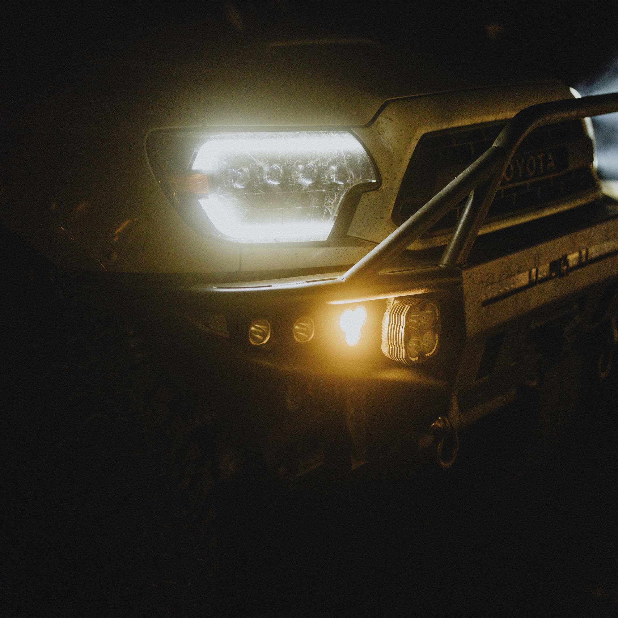 KC HiLiTES KC FLEX ERA 3 LED DM SAE FOG 2-LIGHT MSTR KIT 12-24 TOY TACO 4RUN TUN AFTERMARKT 97155