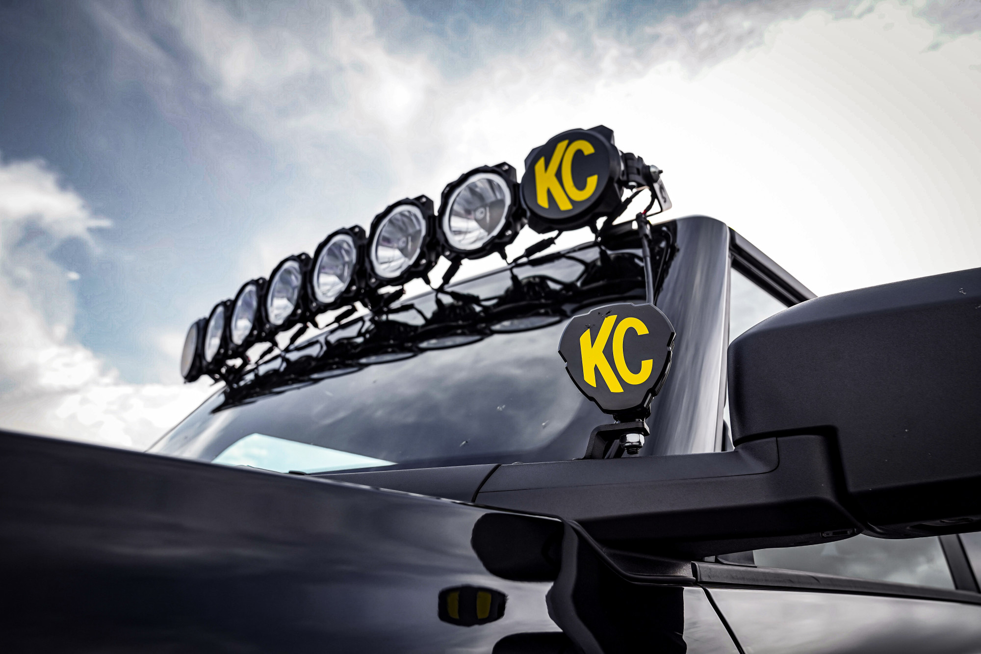 KC HiLiTES KC FLEX ERA 3 LED Combo 2-Light Ditch System 2021+ Ford Bronco 97157
