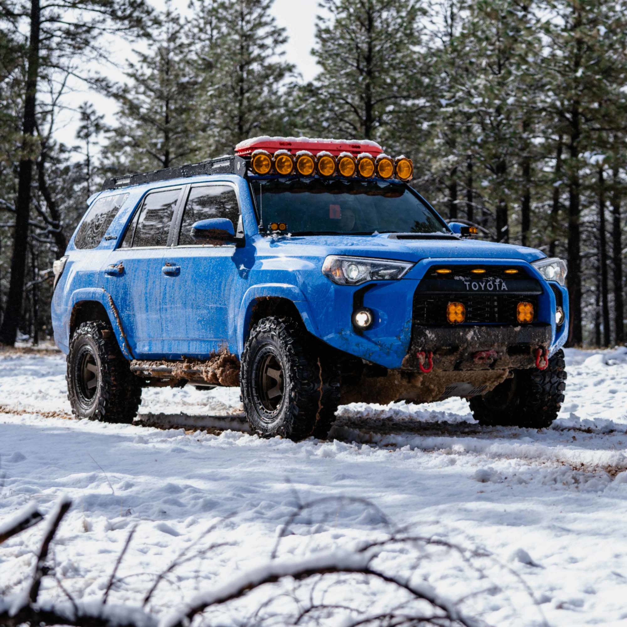 KC HiLiTES KC FLEX ERA 3 LED 3.5in Spot 2-Light Fog Pocket System Toyota 97152