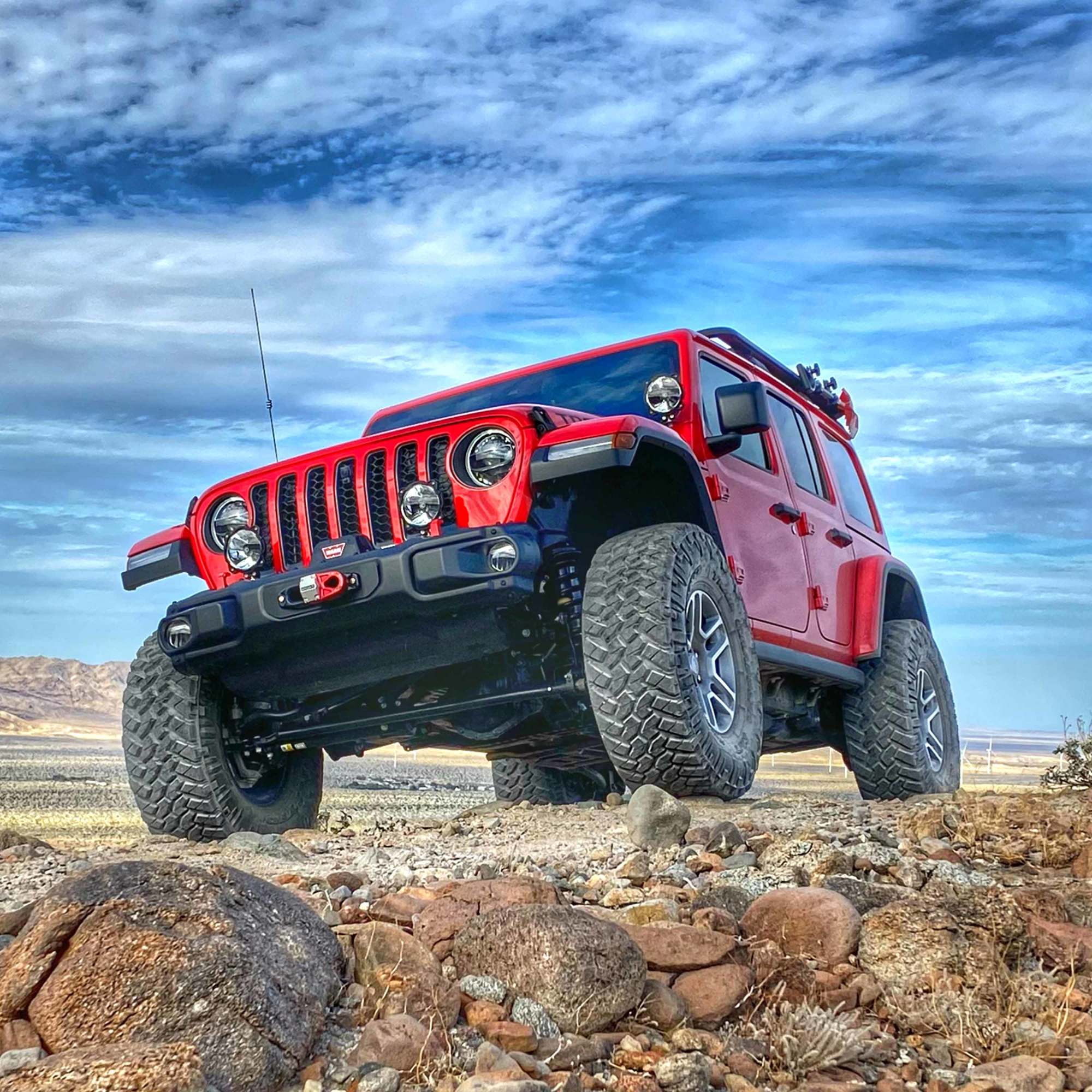 KC HiLiTES KC FLEX ERA 4 LED 5in Combo 2-Light System Jeep 392 Mojave 97166