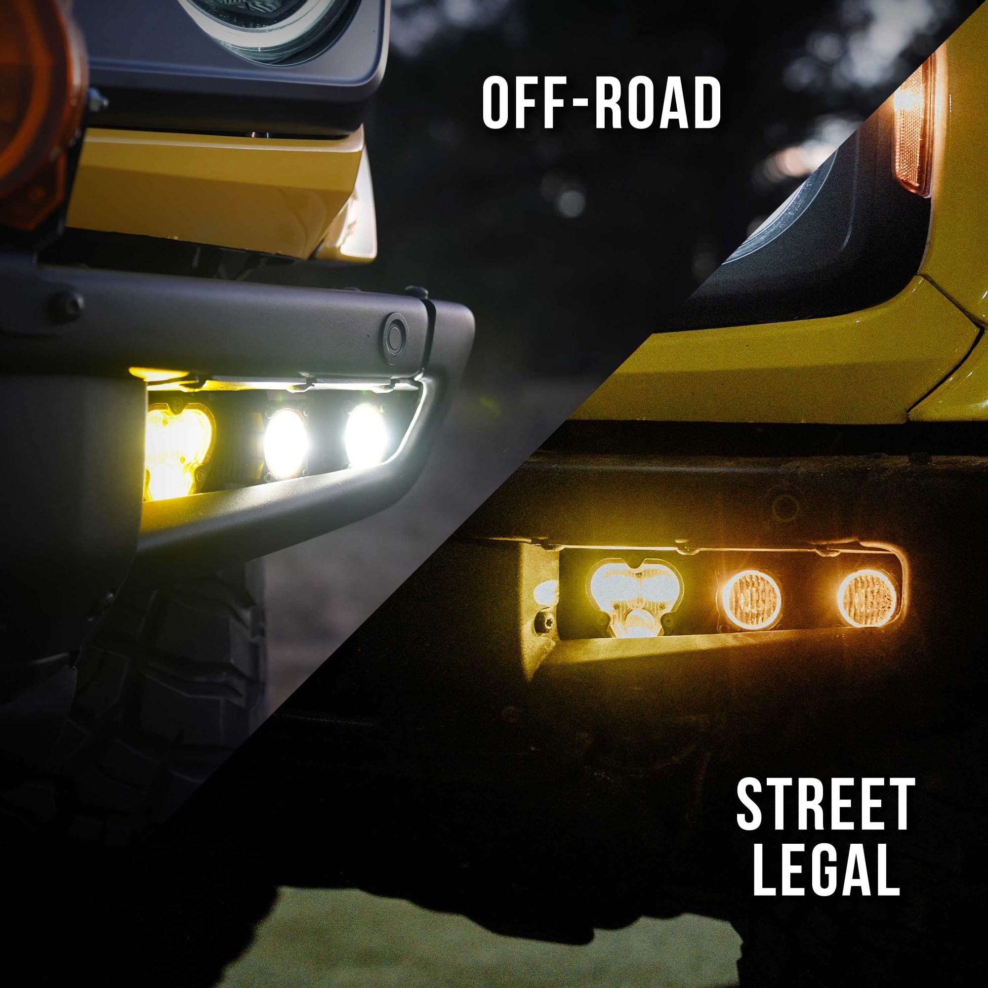 KC HiLiTES FLEX ERA - LED Fog Pocket System 2021+ Ford Bronco 97168